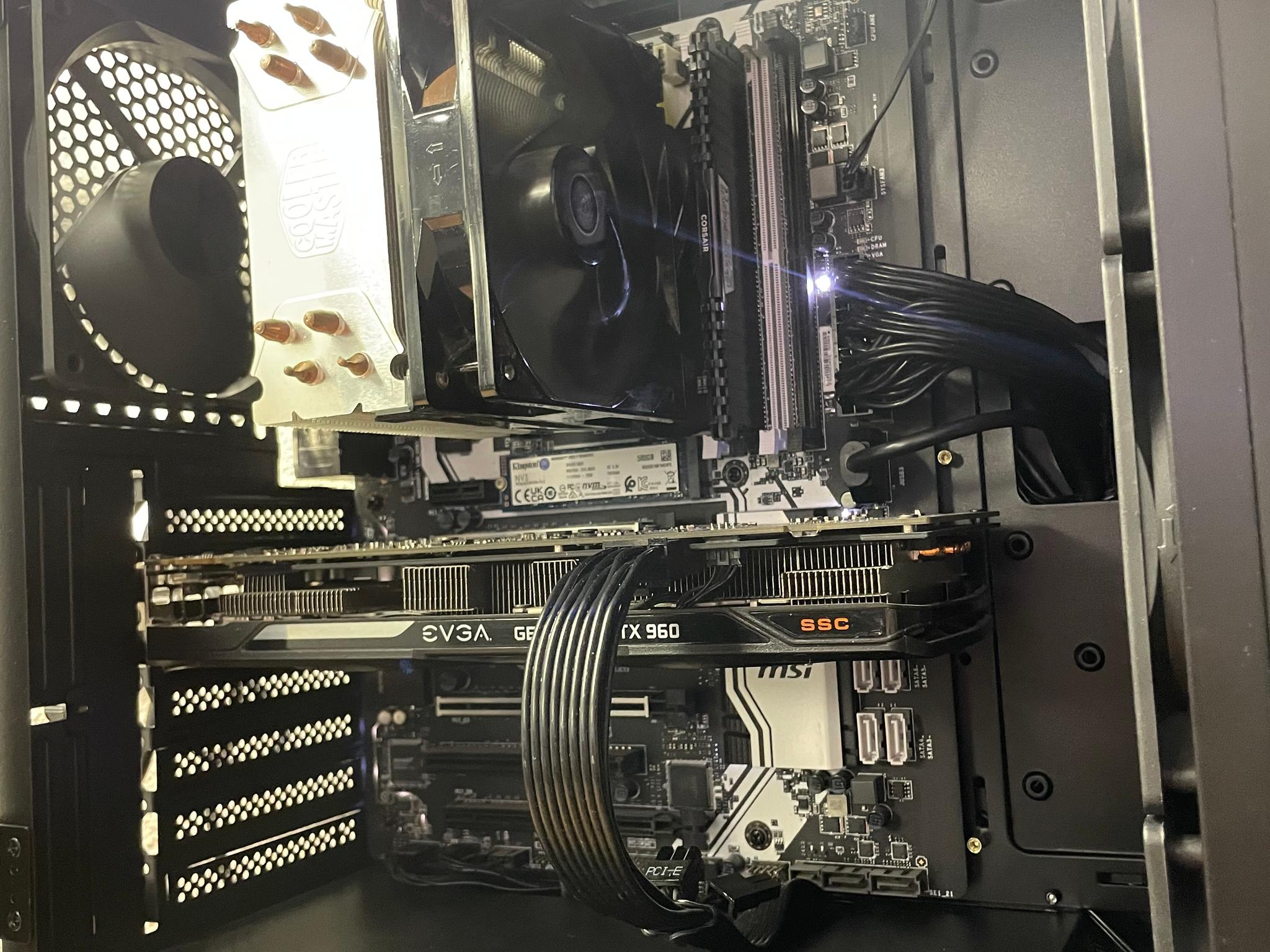 🖤 “Blackout”🌟 custom PC -i5-960-8GB
