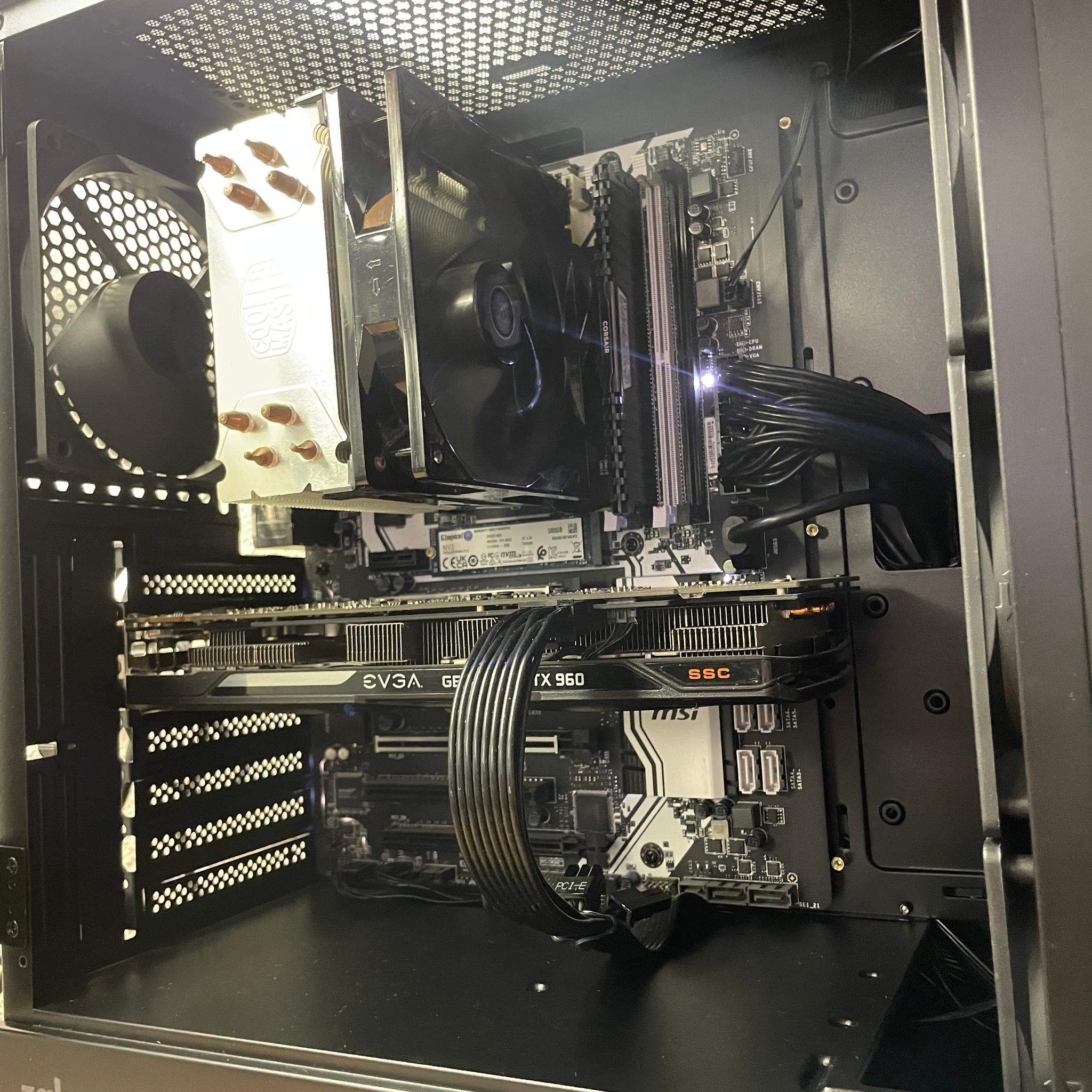 🖤 “Blackout”🌟 custom PC -i5-960-8GB