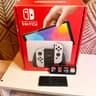 Nintendo Switch OLED White + 4 Free Games