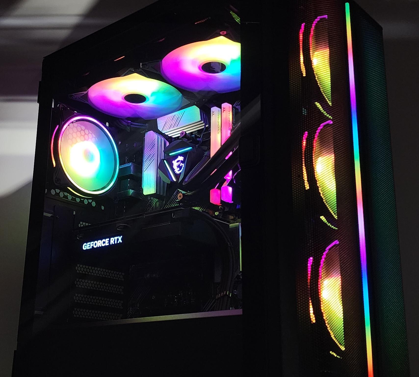 Gaming PC Ryzen 7 5700X3D 16GB RAM 1TB SSD RTX 4060 Ti 8GB Windows 11 PC