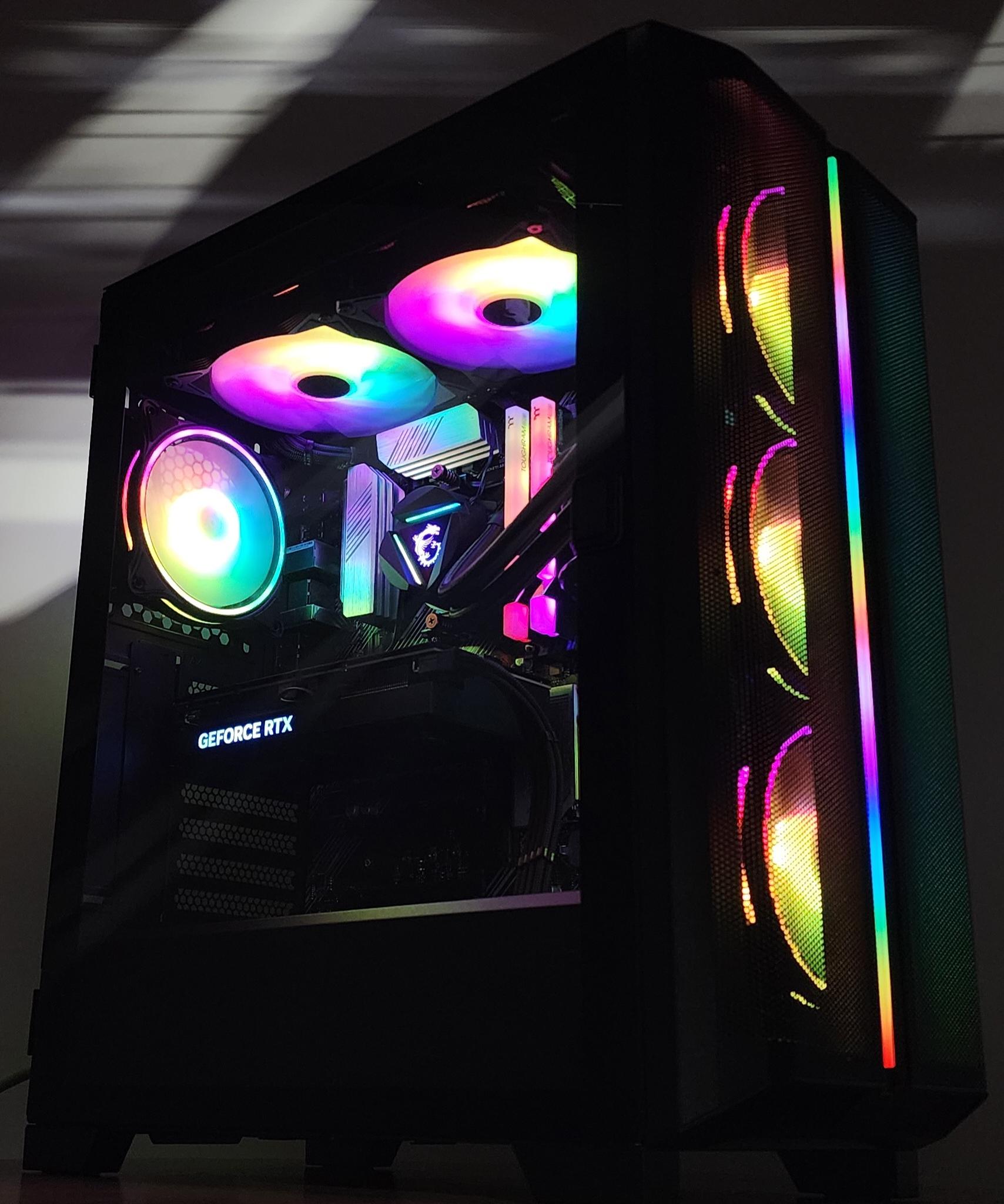 Gaming PC Ryzen 7 5700X3D 16GB RAM 1TB SSD RTX 4060 Ti 8GB Windows 11 PC