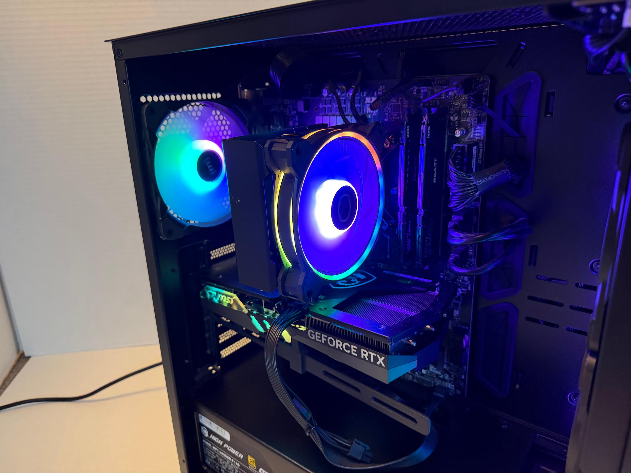 USED Aegis R 13NUD-462US with new cpu cooler