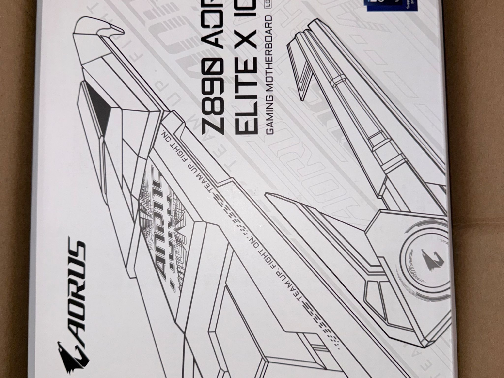 BRAND NEW! GIGABYTE Z890 AORUS ELITE X ICE Ultra Core, LGA 1851, DDR5, PCIE 5.0, ATX, WIFI 7.