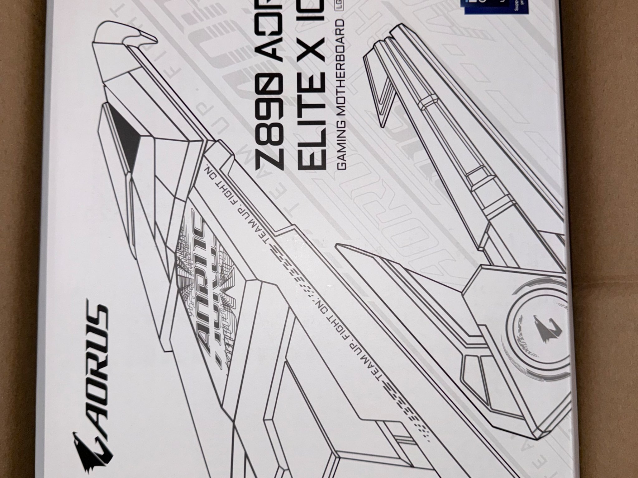 BRAND NEW! GIGABYTE Z890 AORUS ELITE X ICE Ultra Core, LGA 1851, DDR5, PCIE 5.0, ATX, WIFI 7.