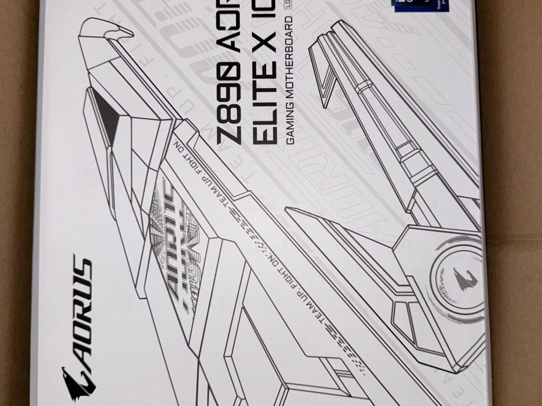 BRAND NEW! GIGABYTE Z890 AORUS ELITE X ICE Ultra Core, LGA 1851, DDR5, PCIE 5.0, ATX, WIFI 7.