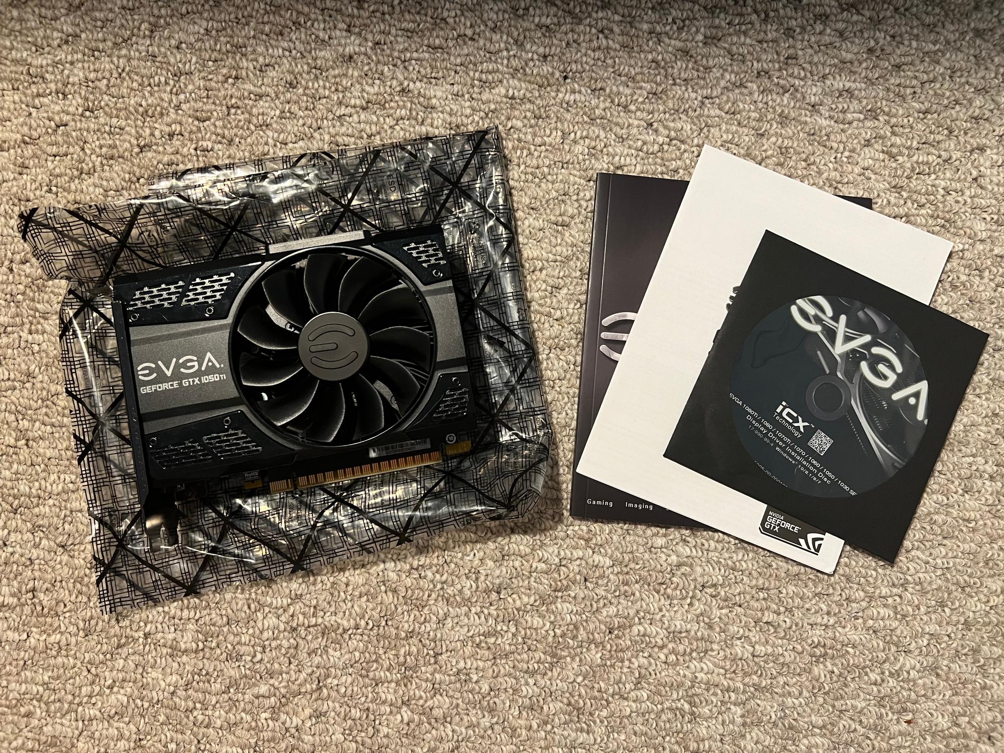 EVGA GeForce GTX 1050 Ti SC GAMING