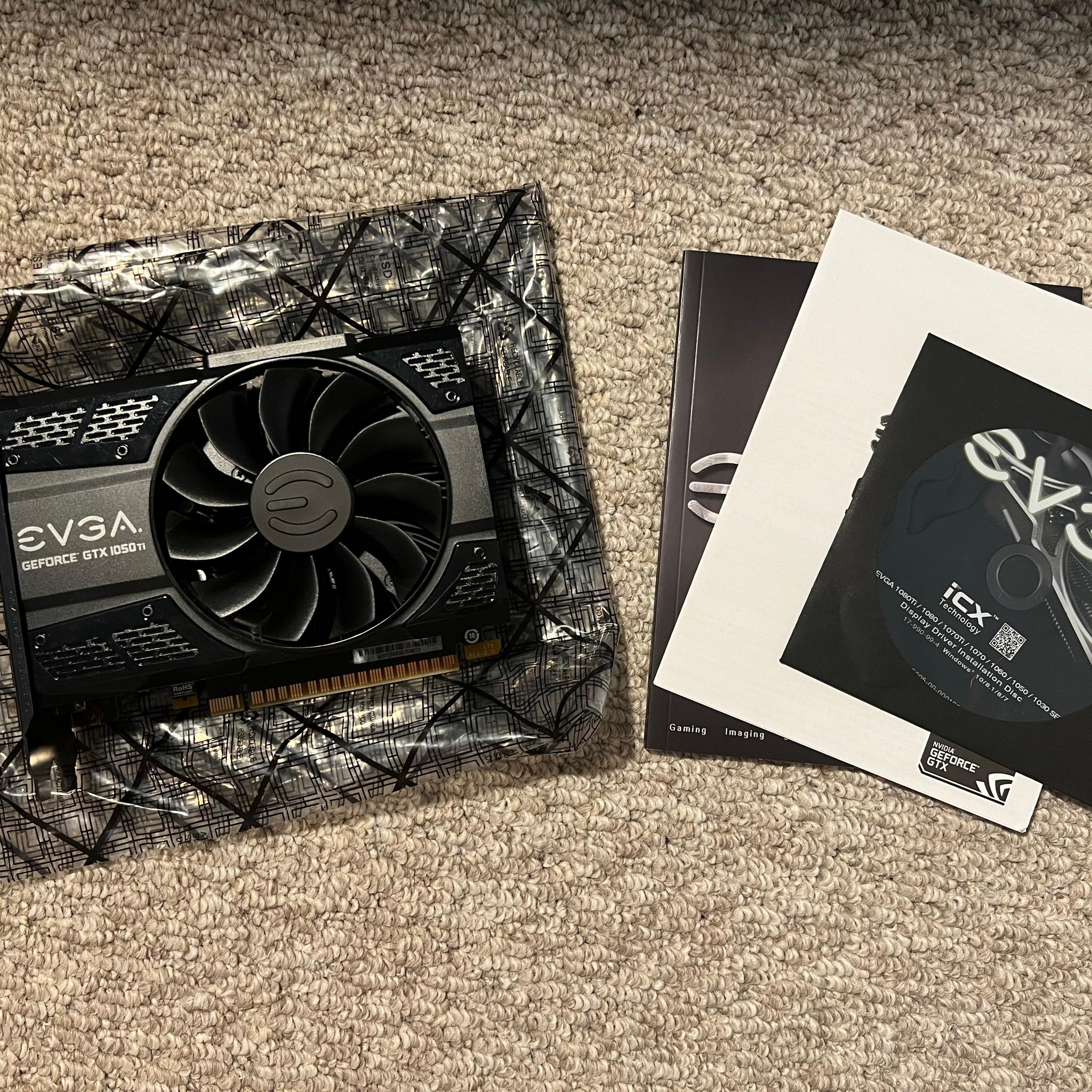EVGA GeForce GTX 1050 Ti SC GAMING