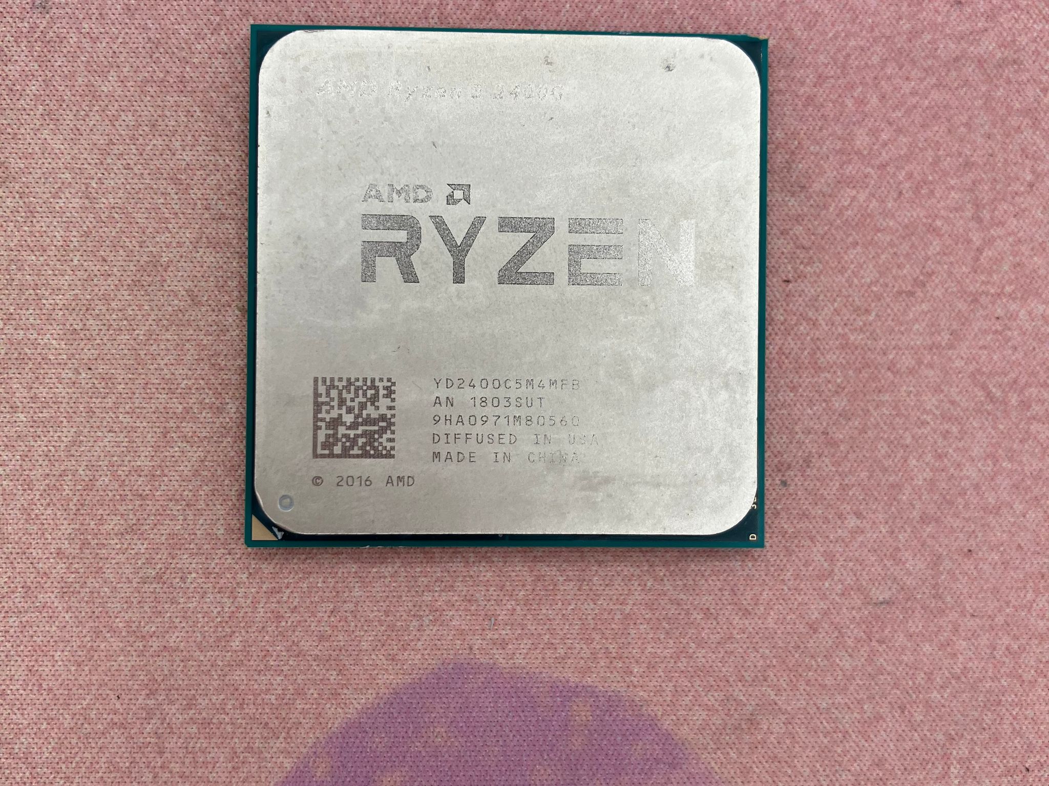 AMD Ryzen 5 2400G