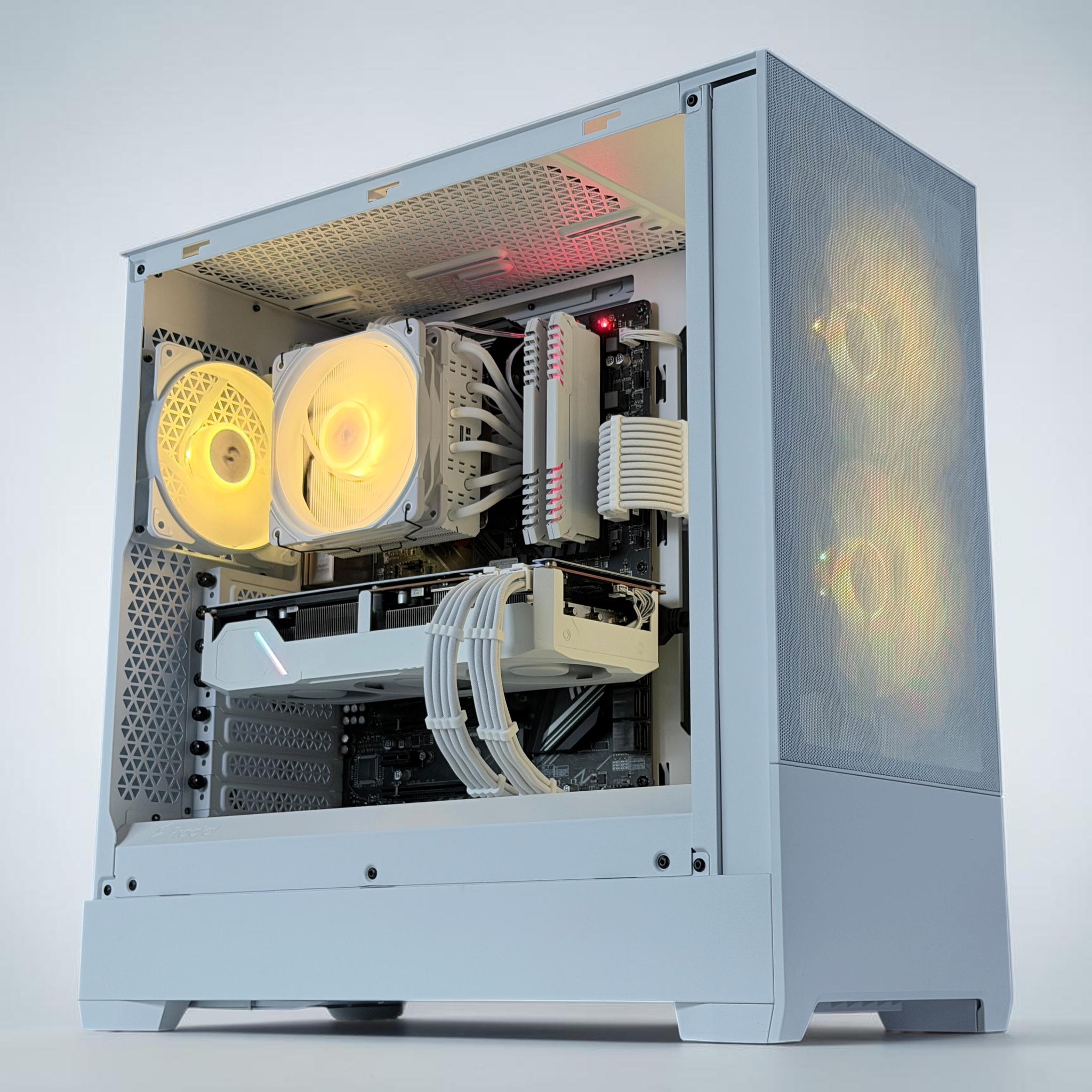 🌬️🥶Gaming PC🧊AMD RX 5700 XT 8GB❄️AMD Ryzen 5 3500X❄️16GB DDR4❄️ 512GB NVME SSD