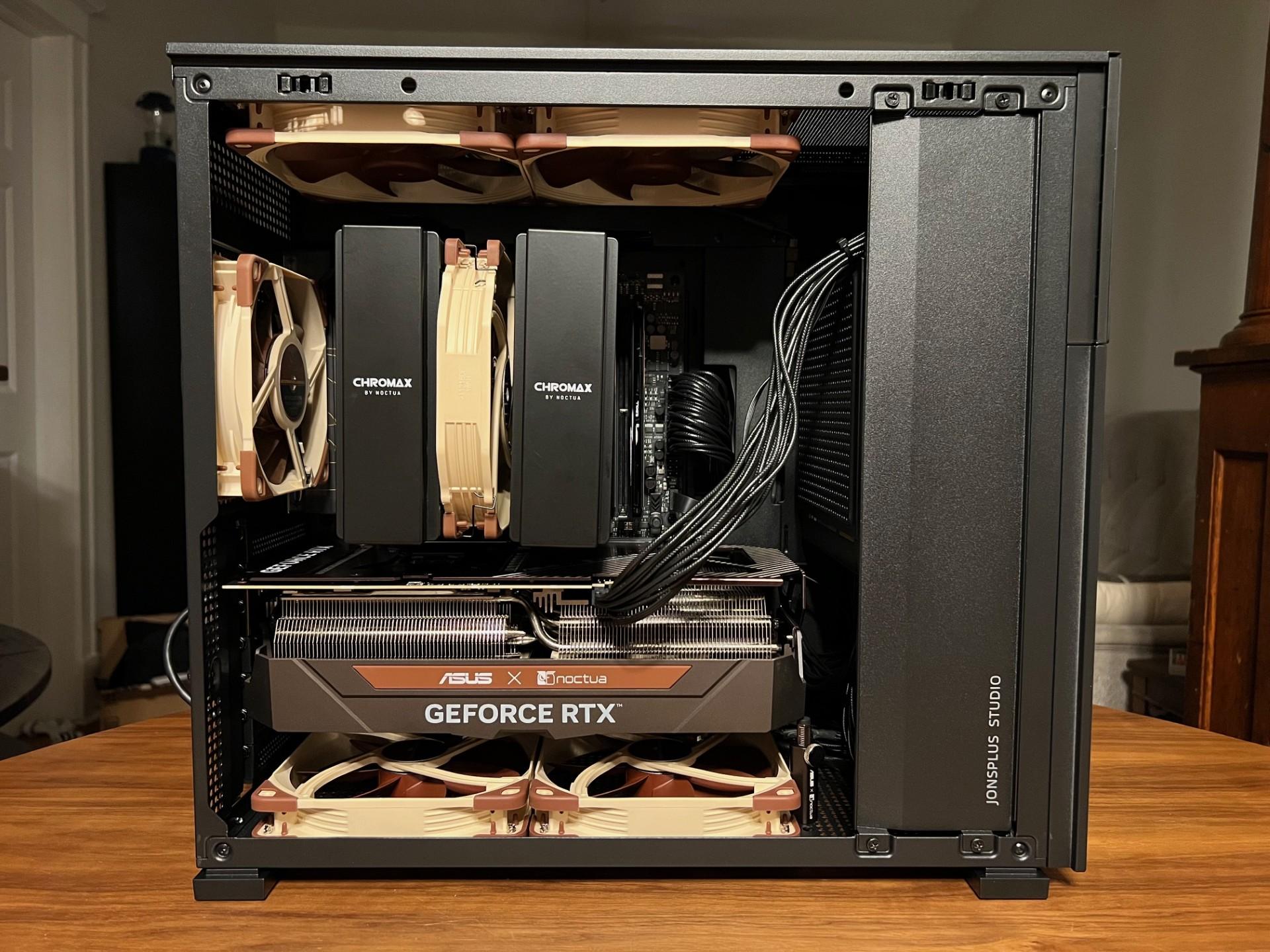 Noctua Themed Ryzen 7 RTX4080 PC