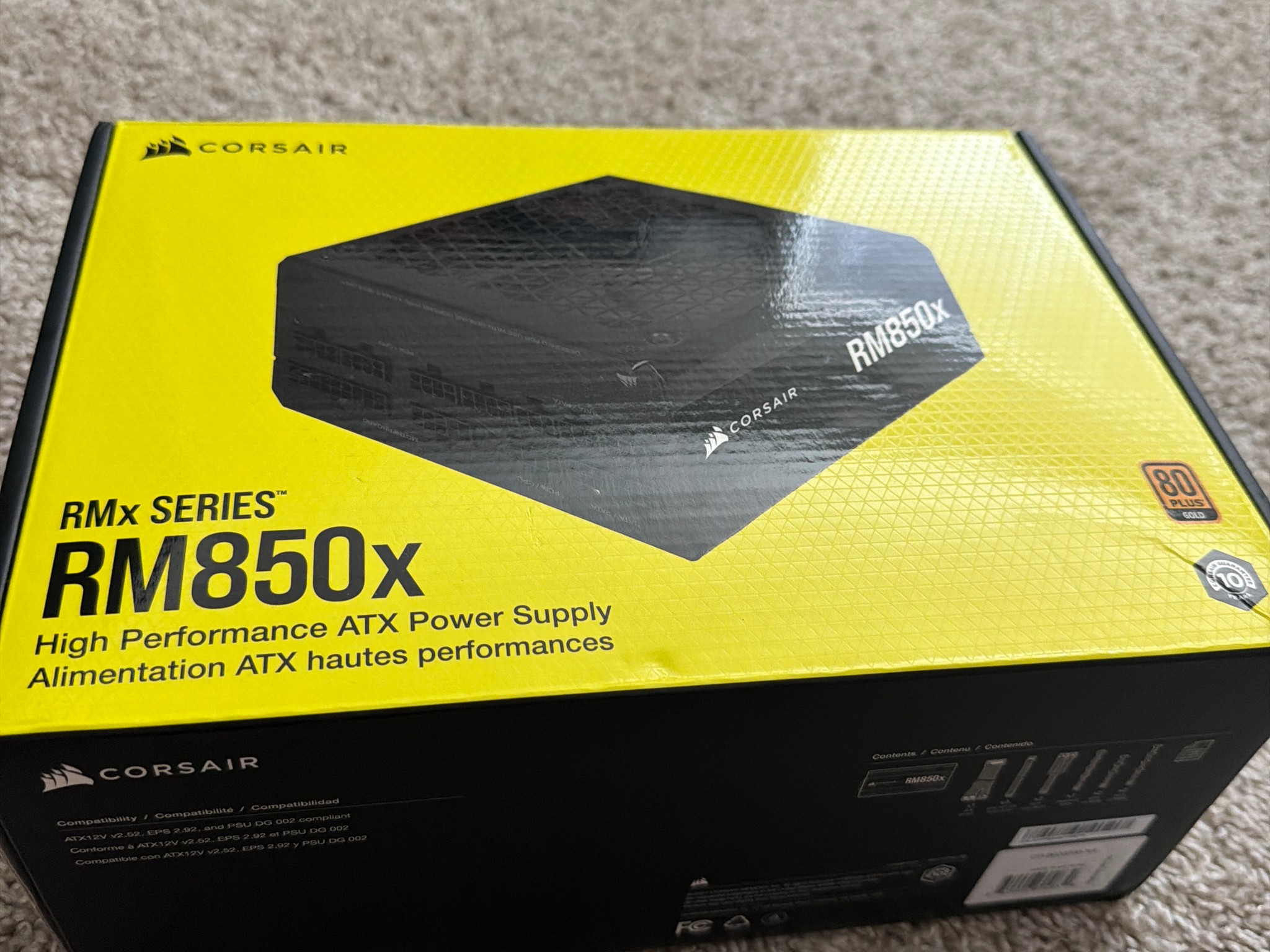 Corsair RM850x Power Supply