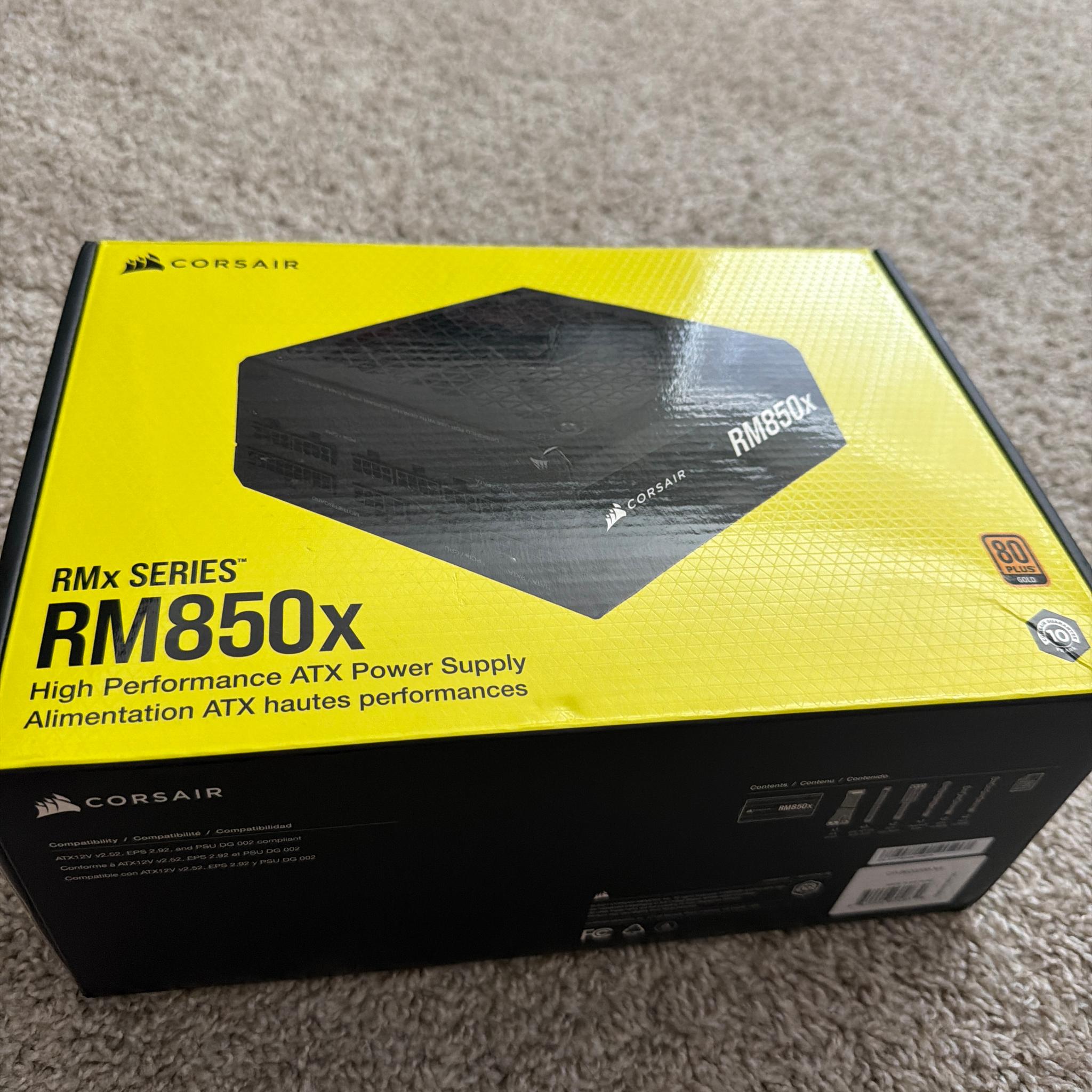 Corsair RM850x Power Supply
