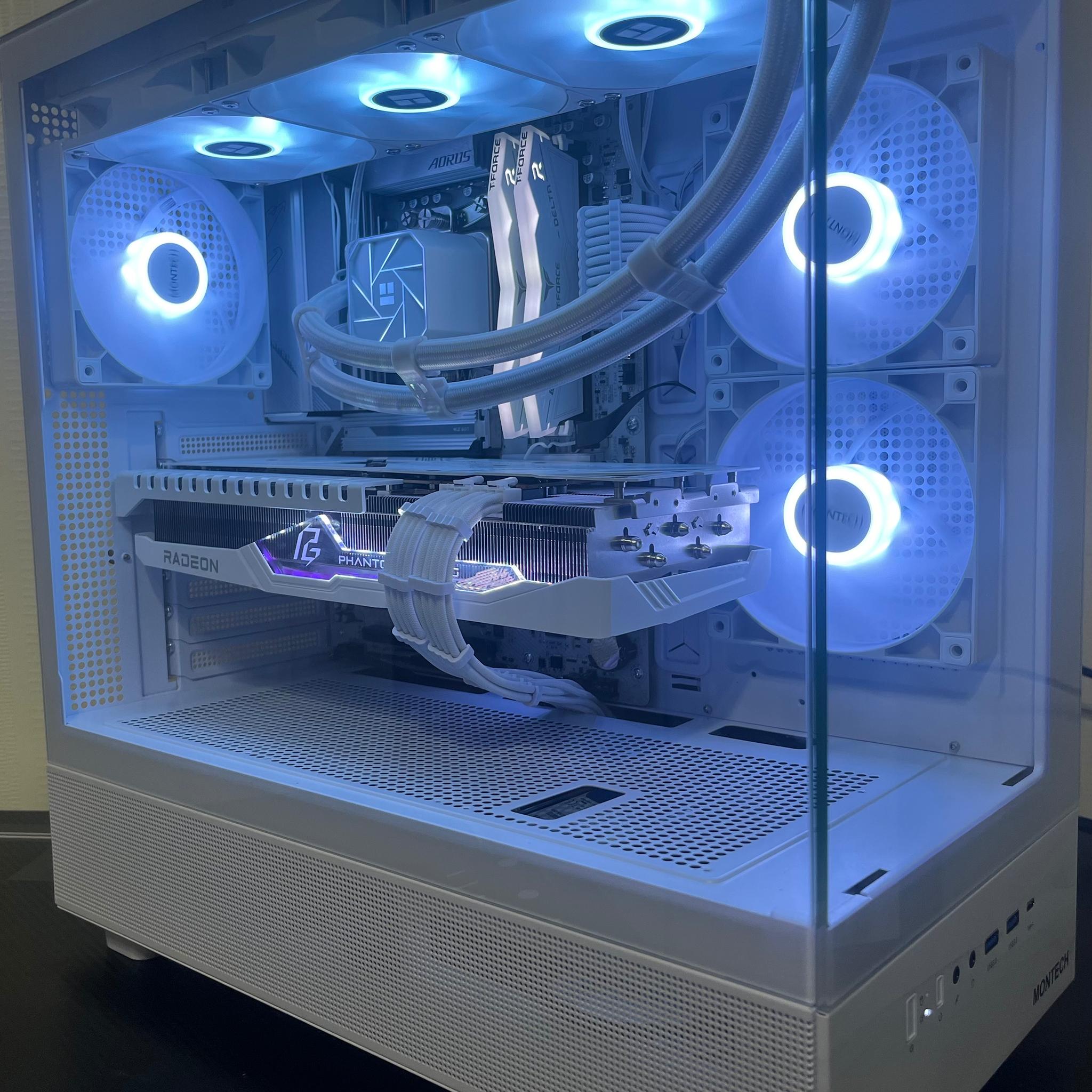 “Aether” 1440p/4K Streaming/Gaming PC|Ryzen 7 7800X3D, RX 7900XT, 1TB M.2 SSD