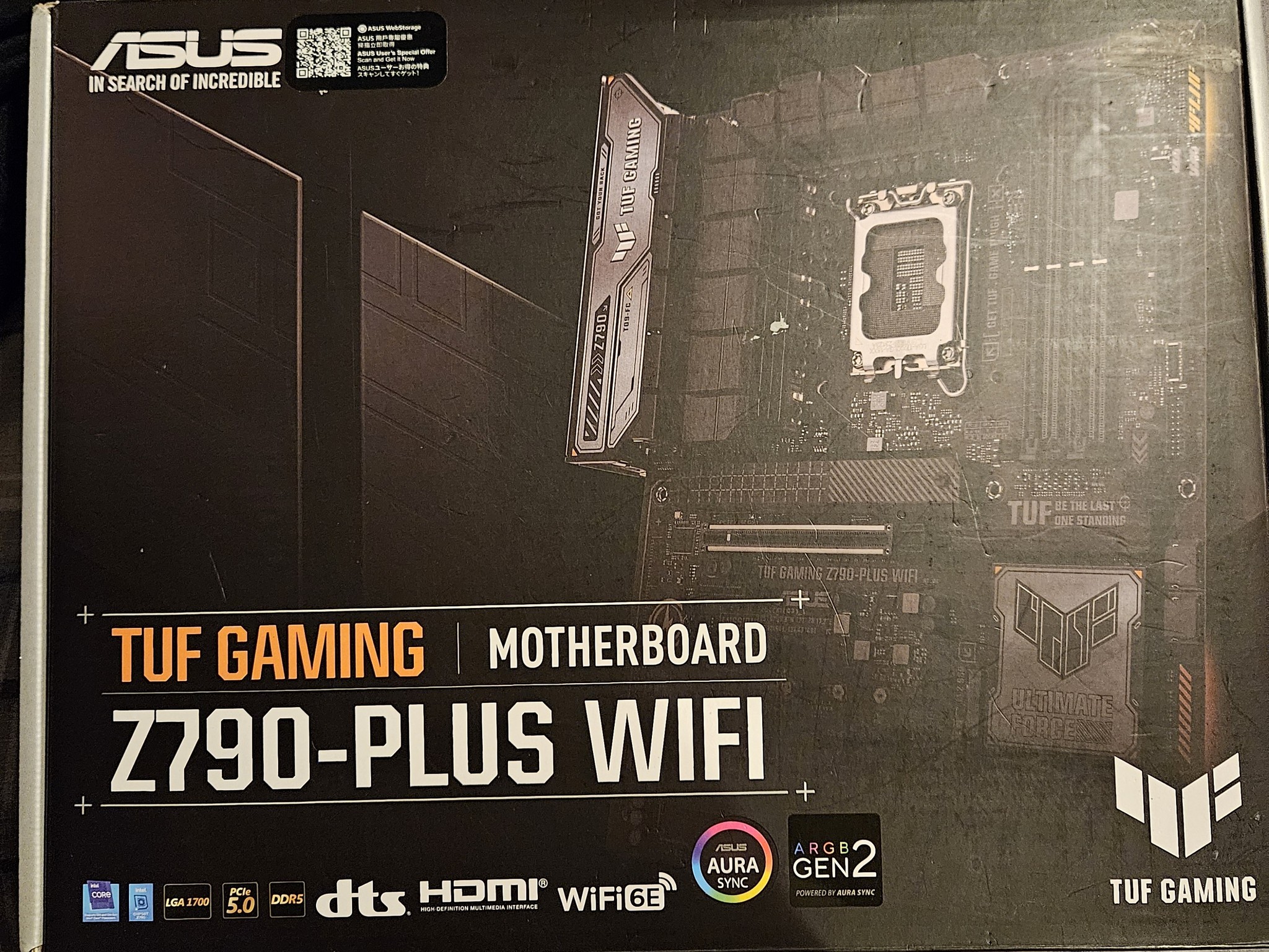 Asus TUF Gaming Z790-Plus Wifi and Intel Core i5-13600k