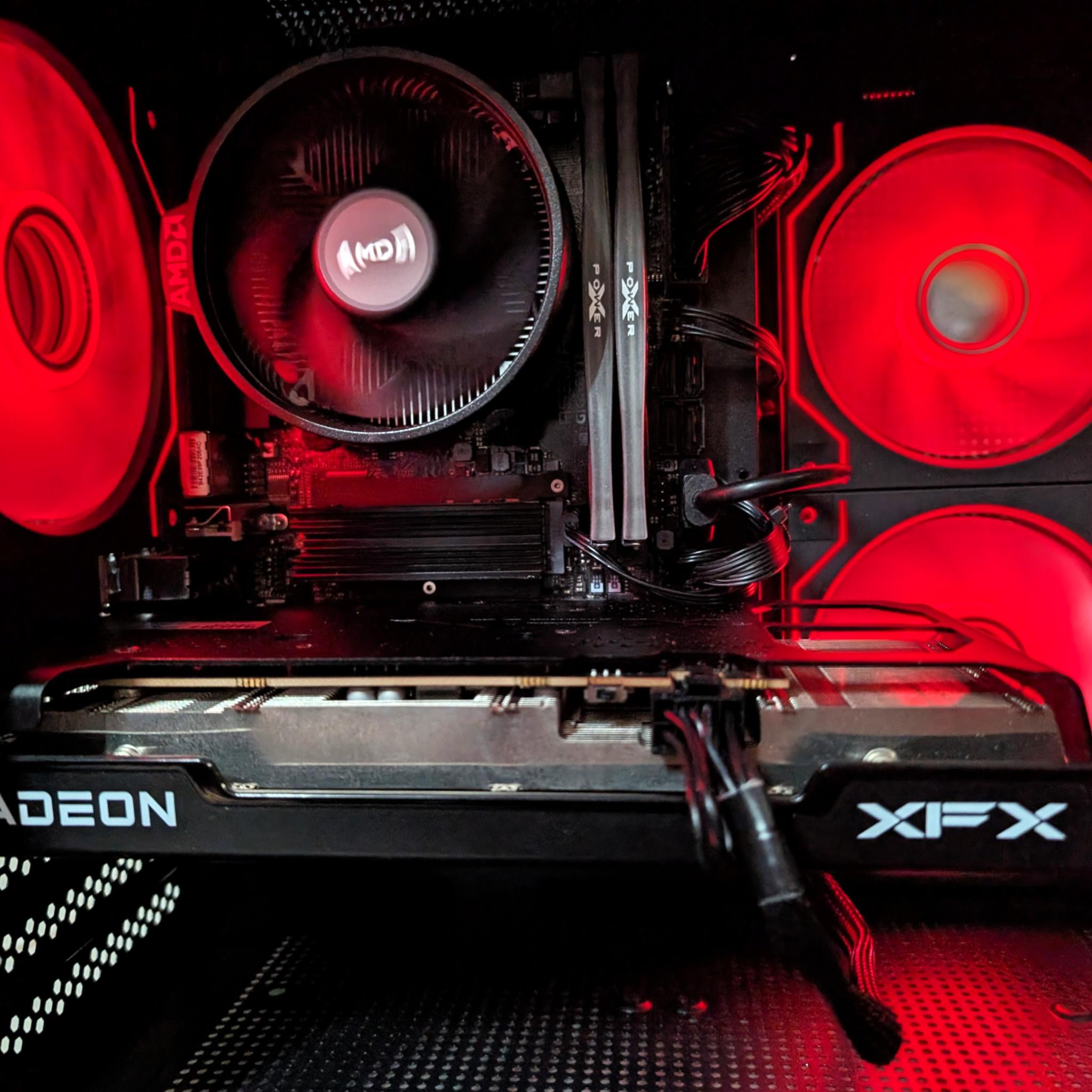 New Gaming PC for Sale! Ryzen 5 5500 / RX 6600 / 16Gig Ram