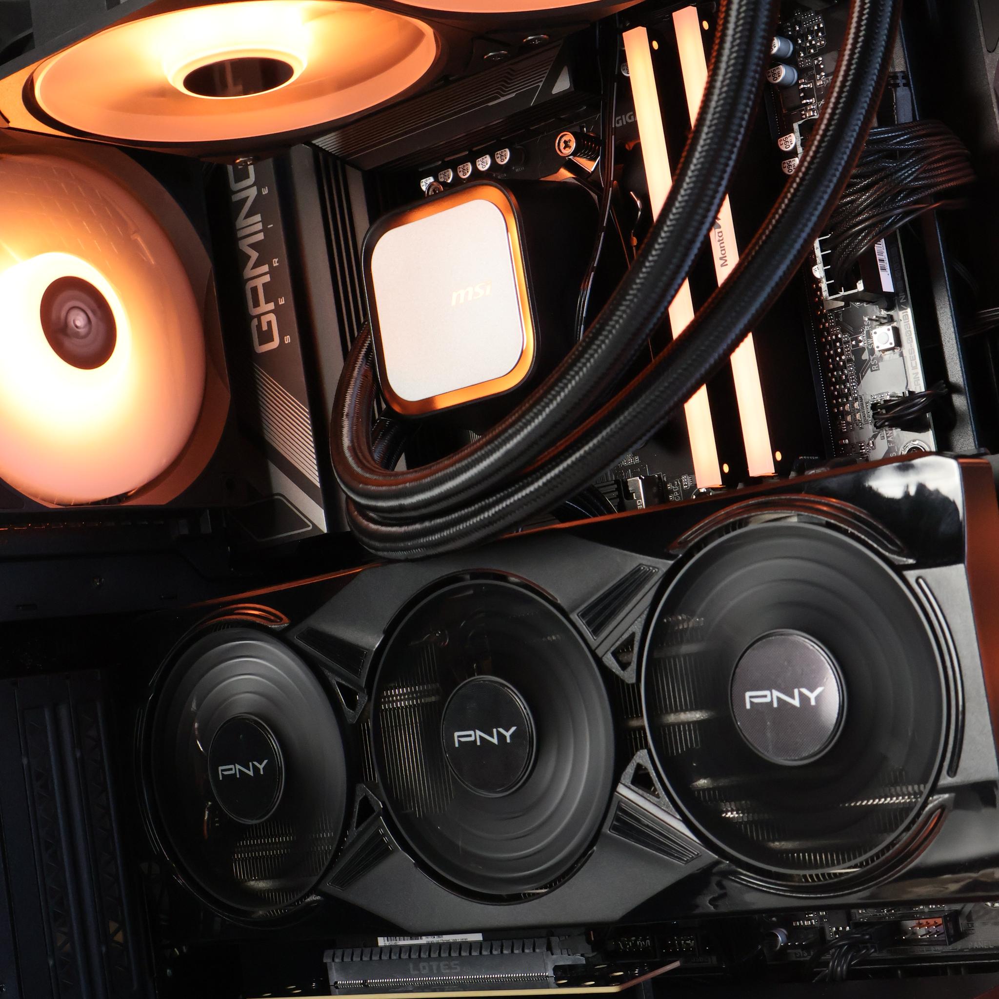 ⚫ Ryzen 7 9700X/RTX 5070 12GB Gaming/Streaming PC ⚫