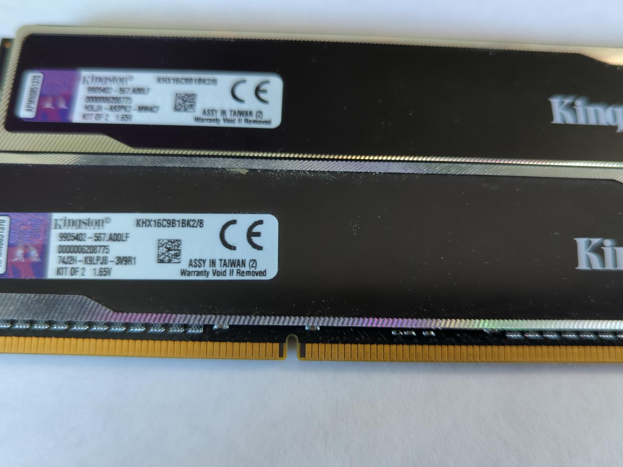 Kingston ddr3 16gb 1600mhz