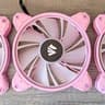 Asiahorse Magic-c Fans (3 pack Pink)