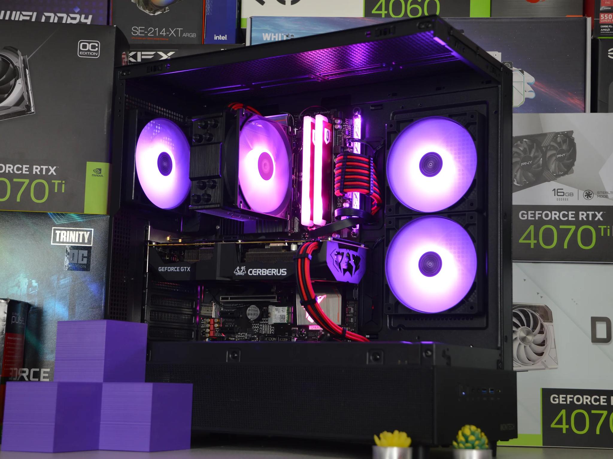 🔴🐺| GTX 1070Ti 8GB | INTEL i7 8700k | 16GB DDR4 RAM | 1TB NVME SSD | Crimson Cerberus |