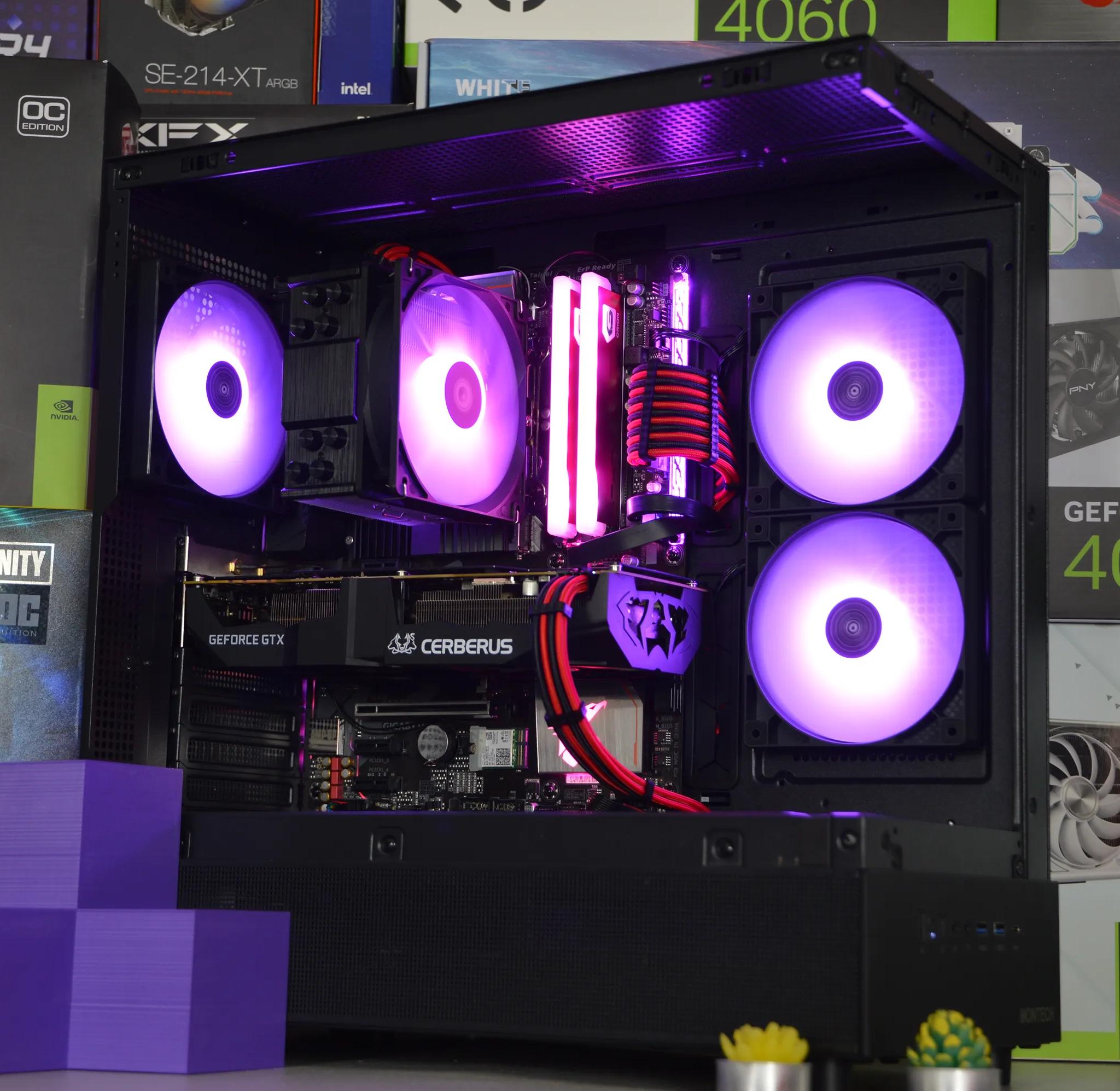 🔴🐺| GTX 1070Ti 8GB | INTEL i7 8700k | 16GB DDR4 RAM | 1TB NVME SSD | Crimson Cerberus |