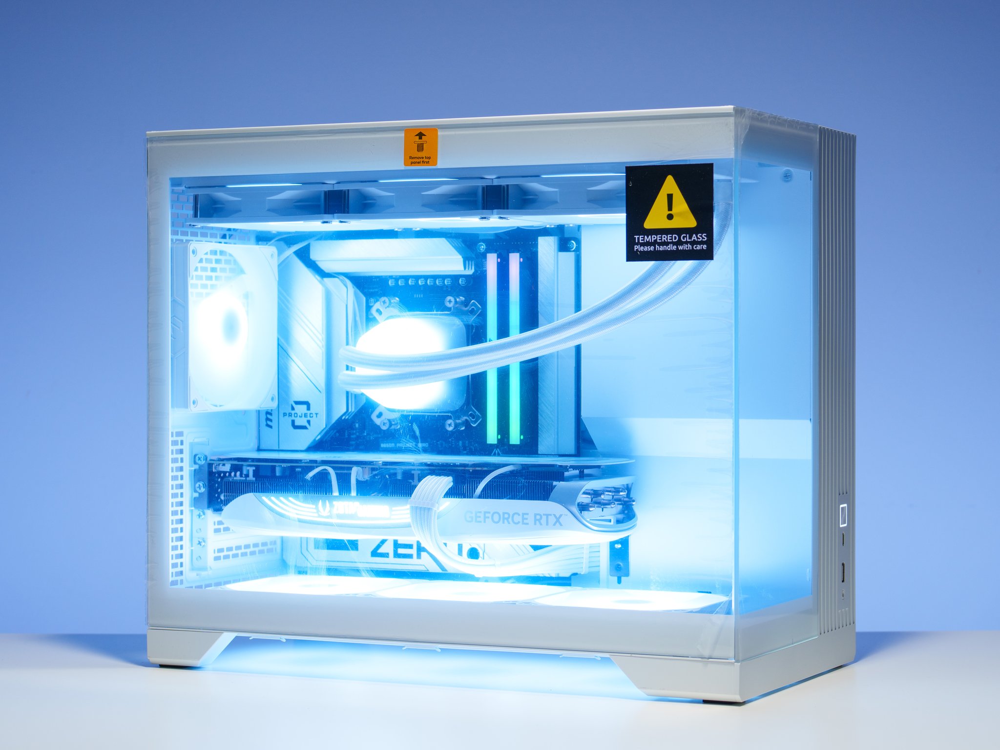 White Gaming PC | Ryzen 7600X3D + RTX 4070 Ti Super | 32GB DDR5 | 2TB m.2 drive