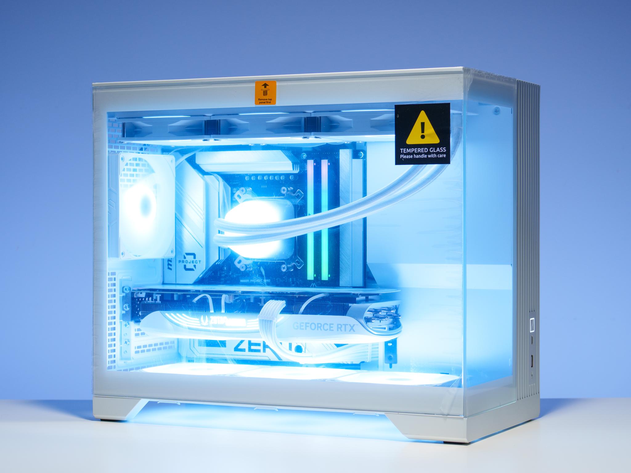 White Gaming PC | Ryzen 7600X3D + RTX 4070 Ti Super | 32GB DDR5 | 2TB m.2 drive