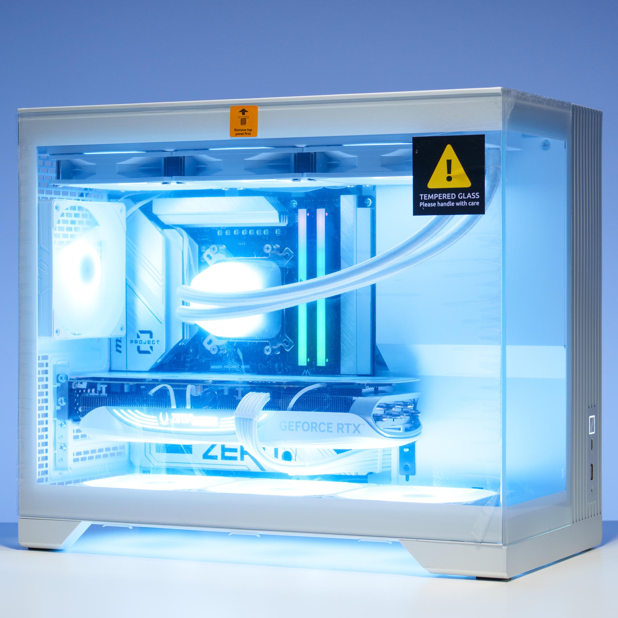White Gaming PC | Ryzen 7600X3D | RTX 4070 Ti Super | 32GB DDR5 | 2TB m.2 drive