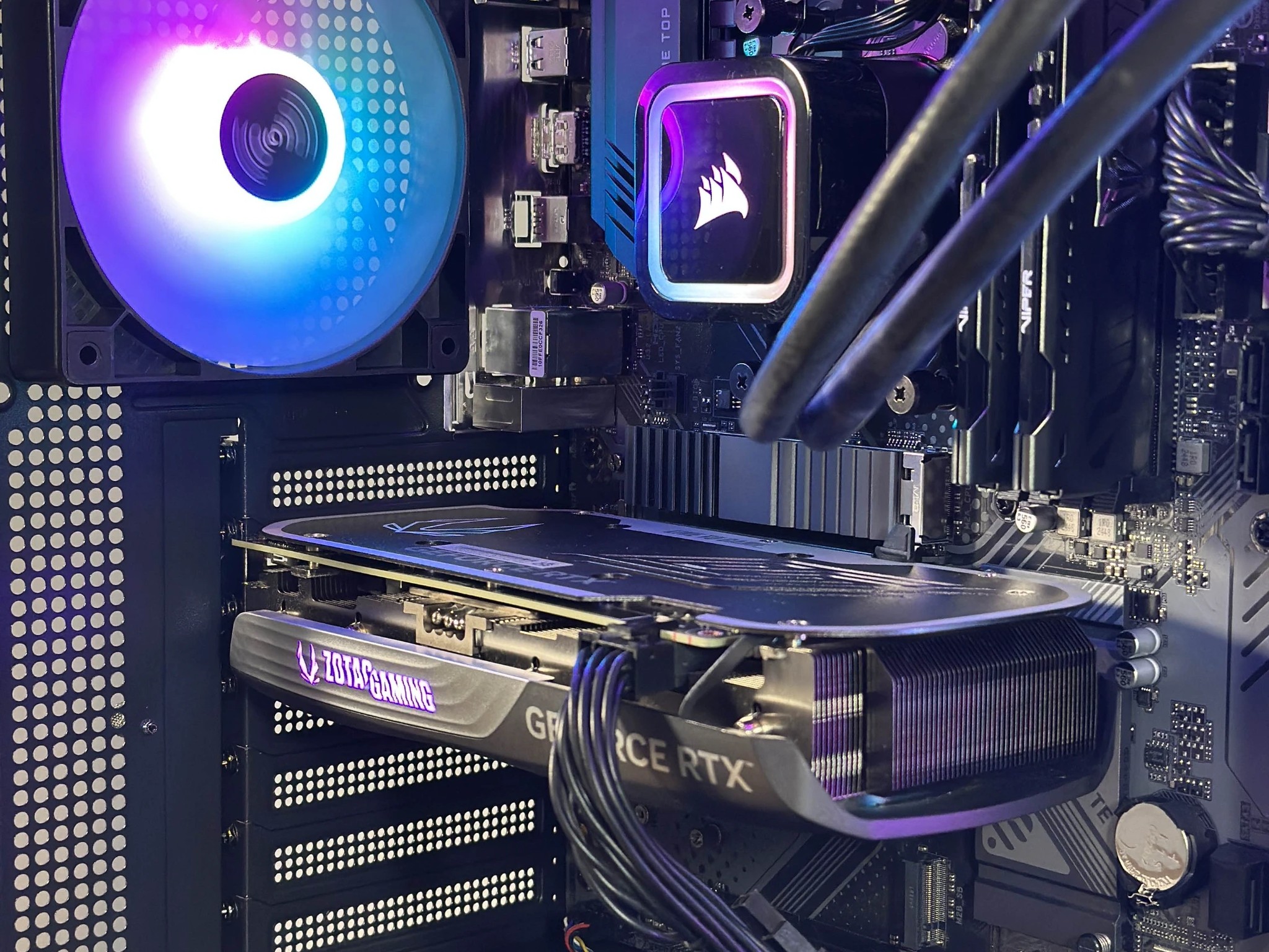RTX 4070 12GB | Ryzen 7 5700X | 32GB DDR4 | 1TB SSD | Win11 | WIFI+BT | 1440P/4K Gaming PC