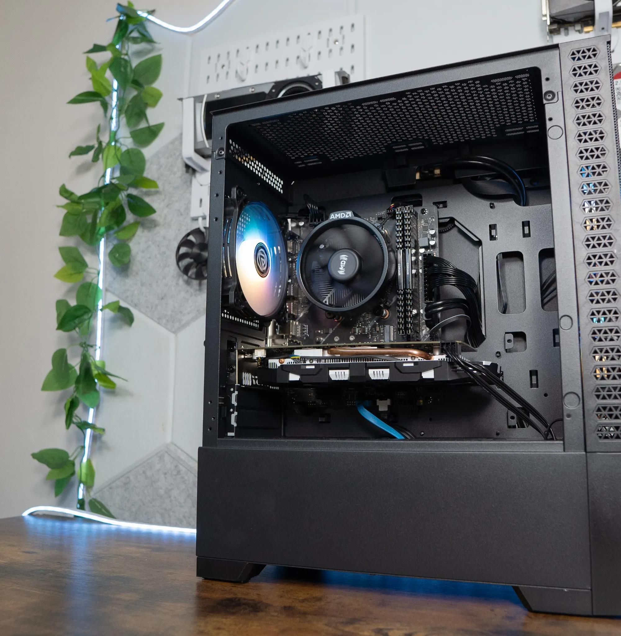 🌌🛰️ BUDGET - BO6 Ready GAMING PC | MSI GTX 1060 6GB | RYZEN 5 PRO 3400GE | 16GB DDR4 RAM | 1.24TB