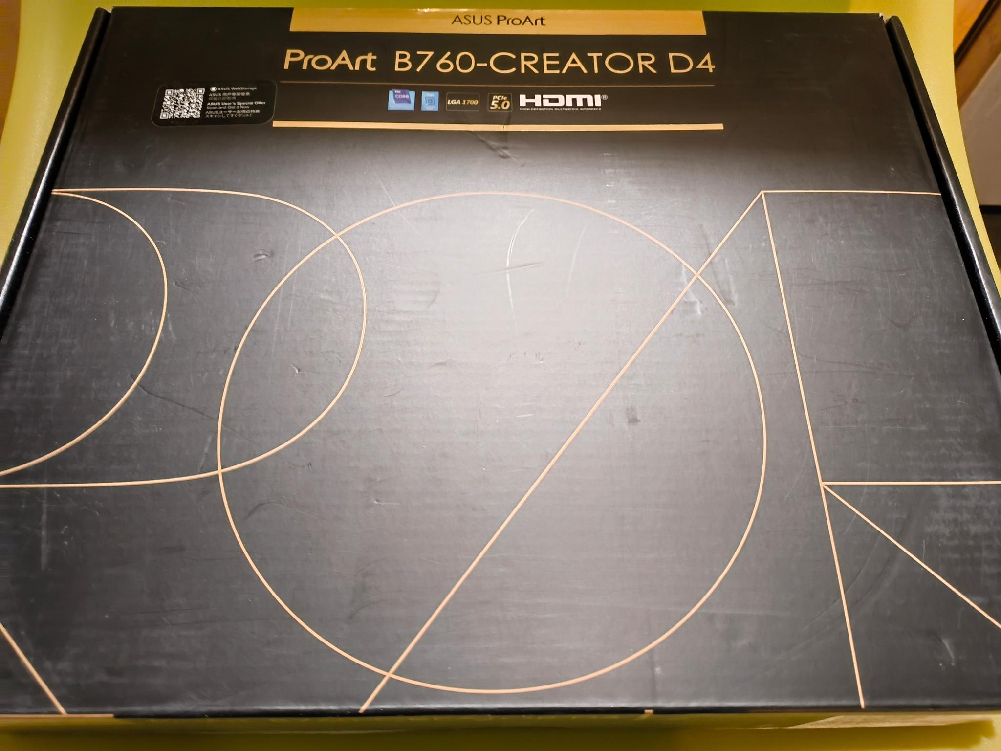 Asus ProArt B760-Creator D4