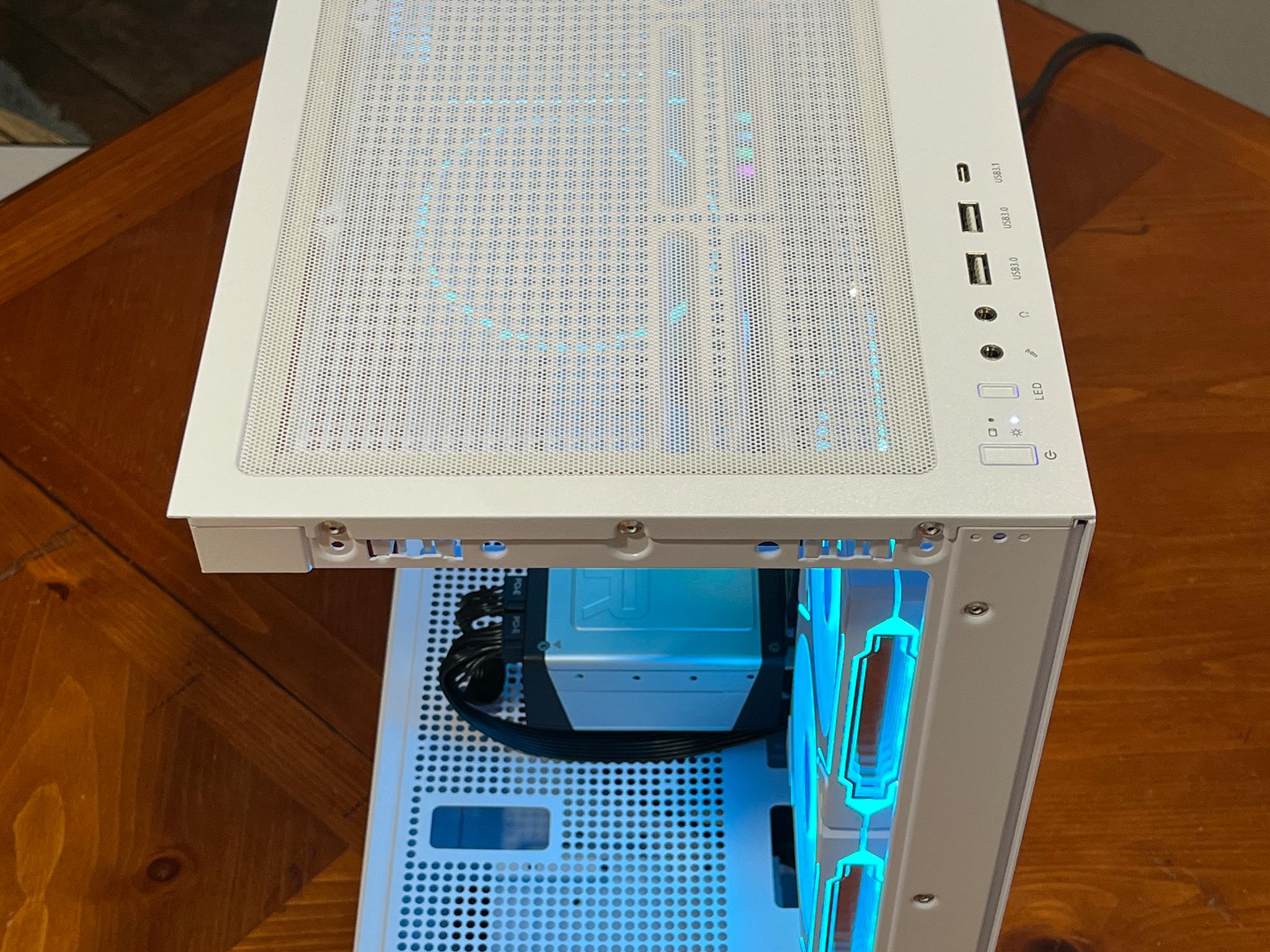 SAPPHIRE RX 6800 XT 16GB, Ryzen 7 5800X, 32GB 3200MHz | White RGB Gaming Computer/PC