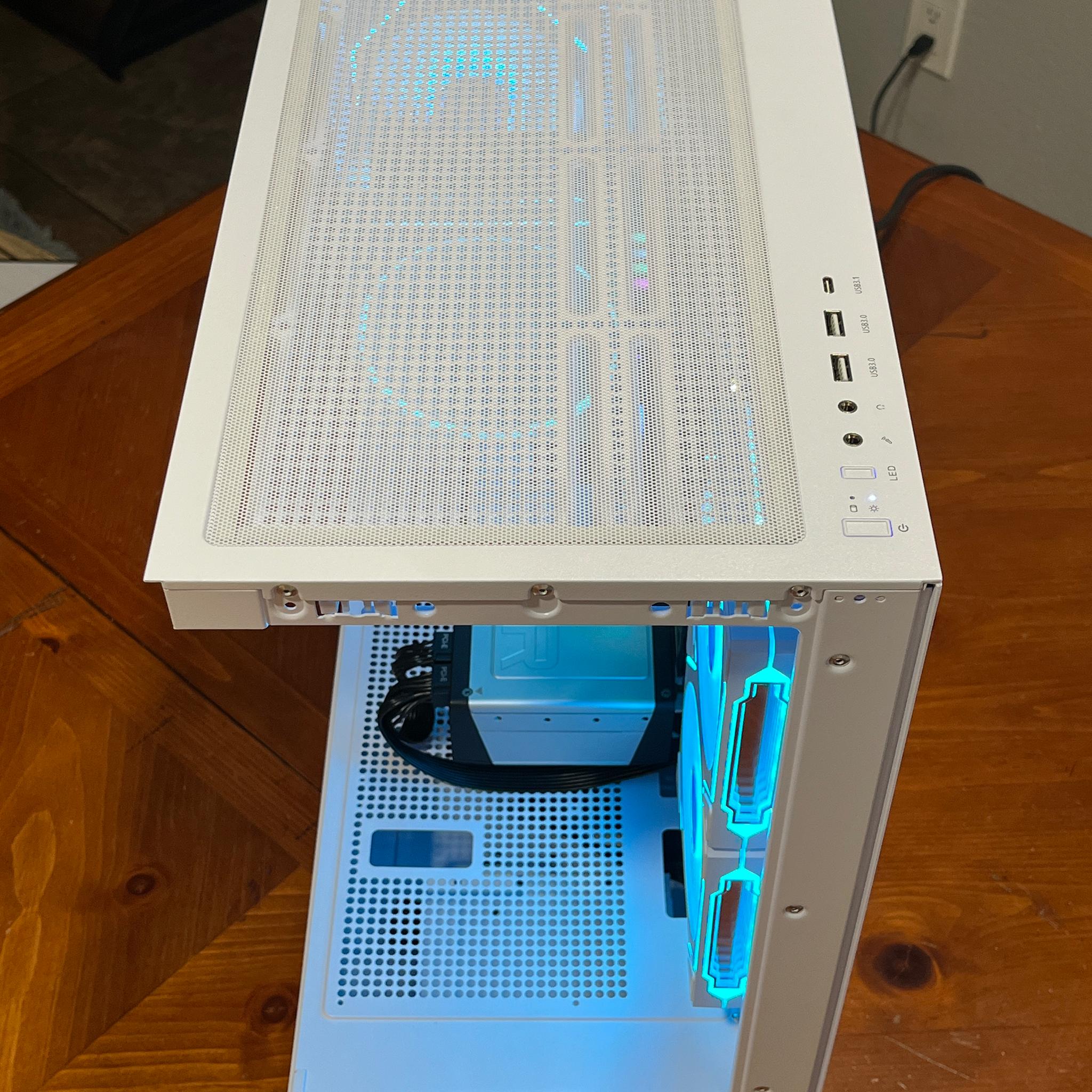 SAPPHIRE RX 6800 XT 16GB, Ryzen 7 5800X, 32GB 3200MHz | White RGB Gaming Computer/PC