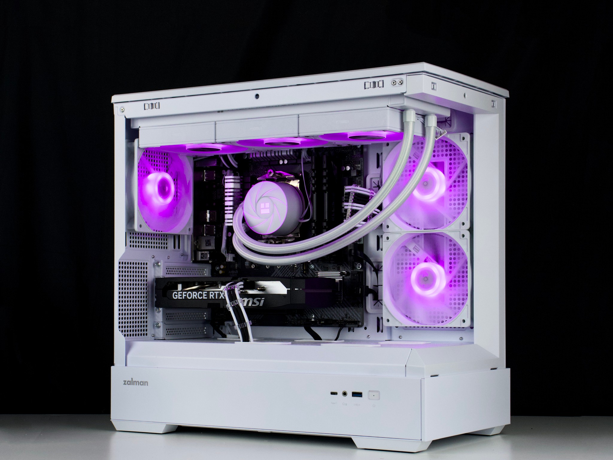 🧊❄️🧊 White Gaming PC – RTX 5060 TI, Ryzen 7 5700X, 32GB RAM, 1TB SSD - WiFi 🧊❄️🧊