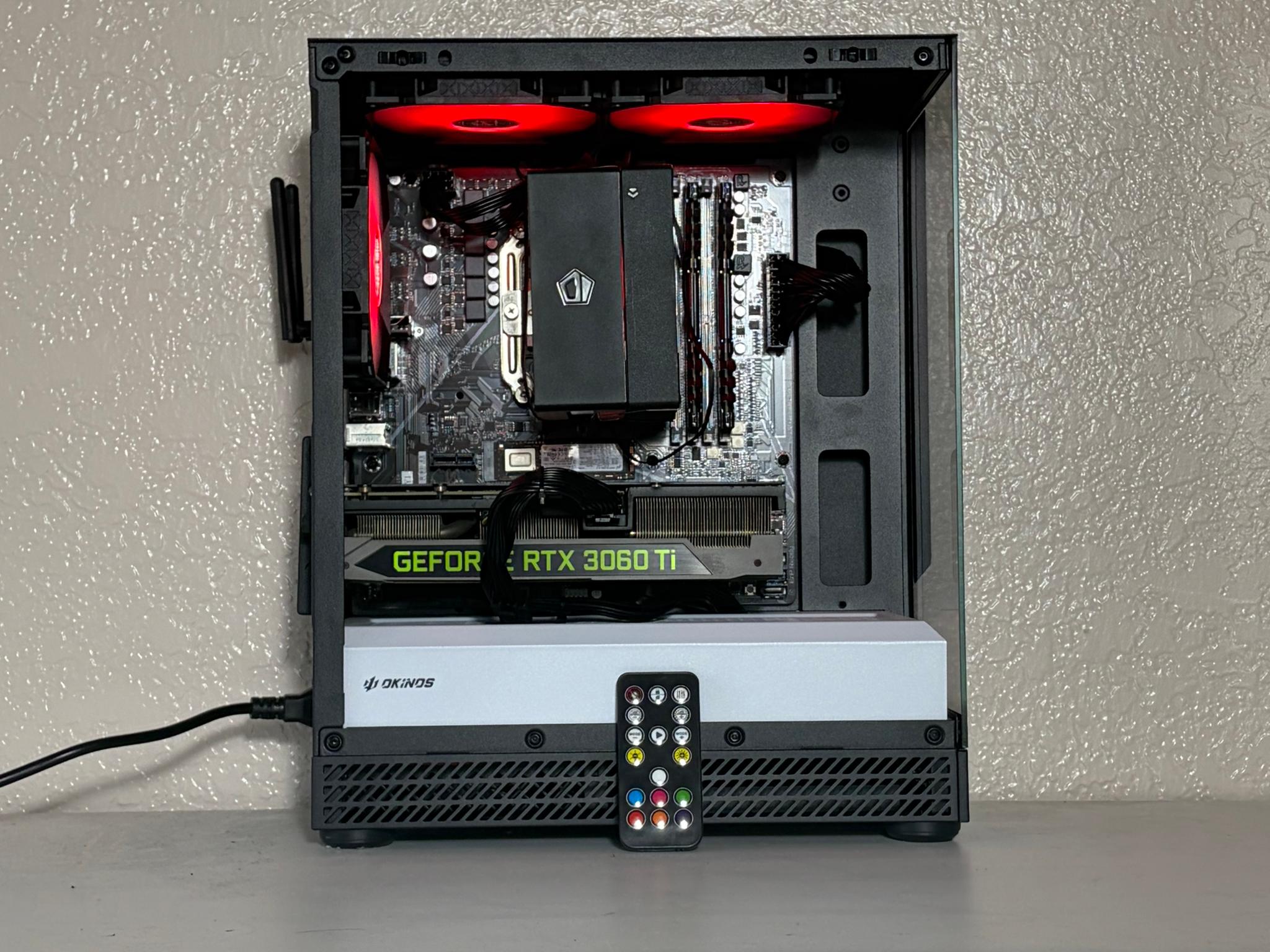 🖤3060 TI PC❤️|Ryzen 5 5500|512GB NVME|16GB DDR4|Windows 11 Pro|Wifi and BT|