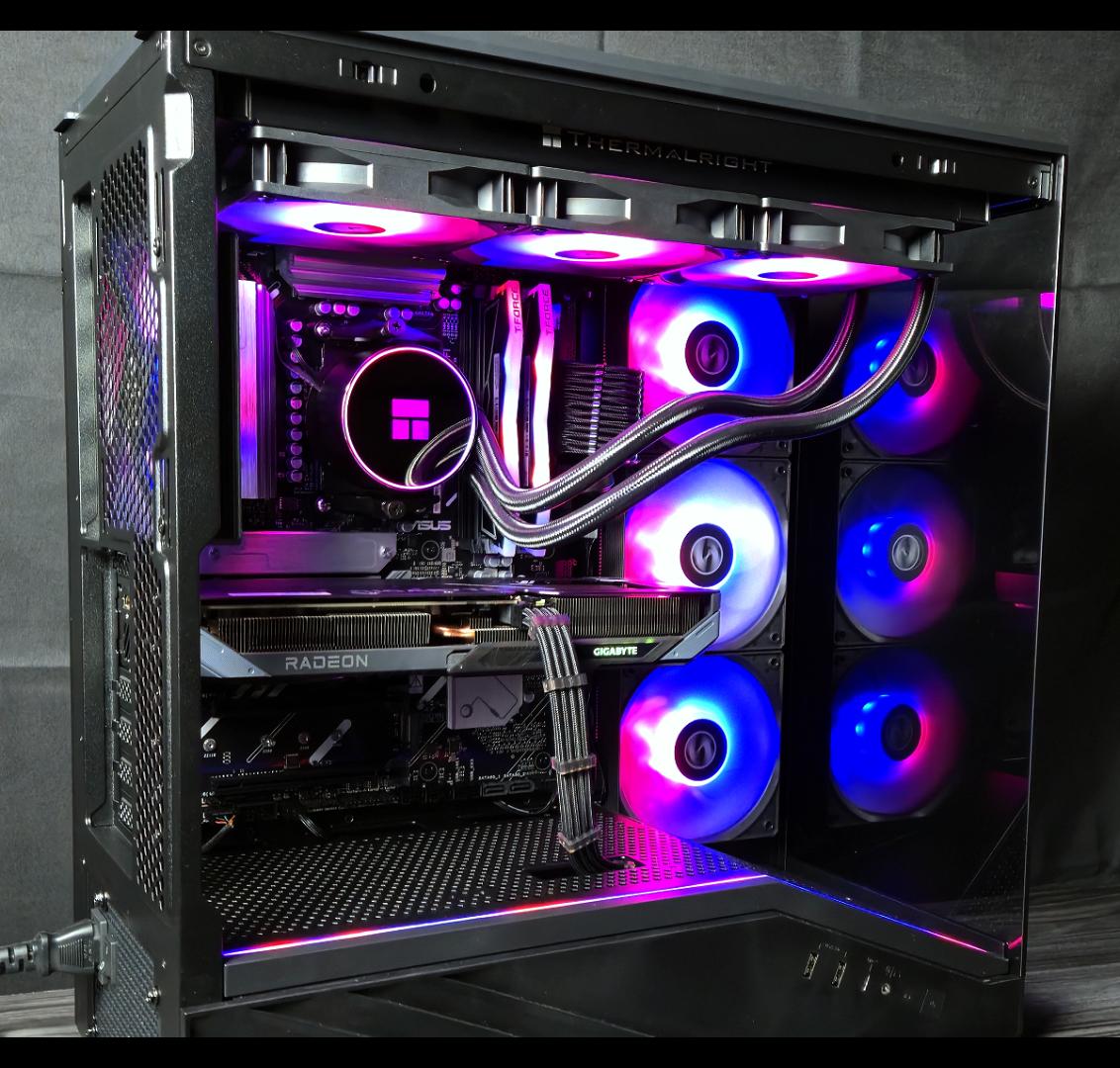 1440p Gaming PC - RX 9060 XT 16GB - Ryzen 7600X - 32GB DDR5 6000MHz CL30 - Gen4 NVMe - Custom
