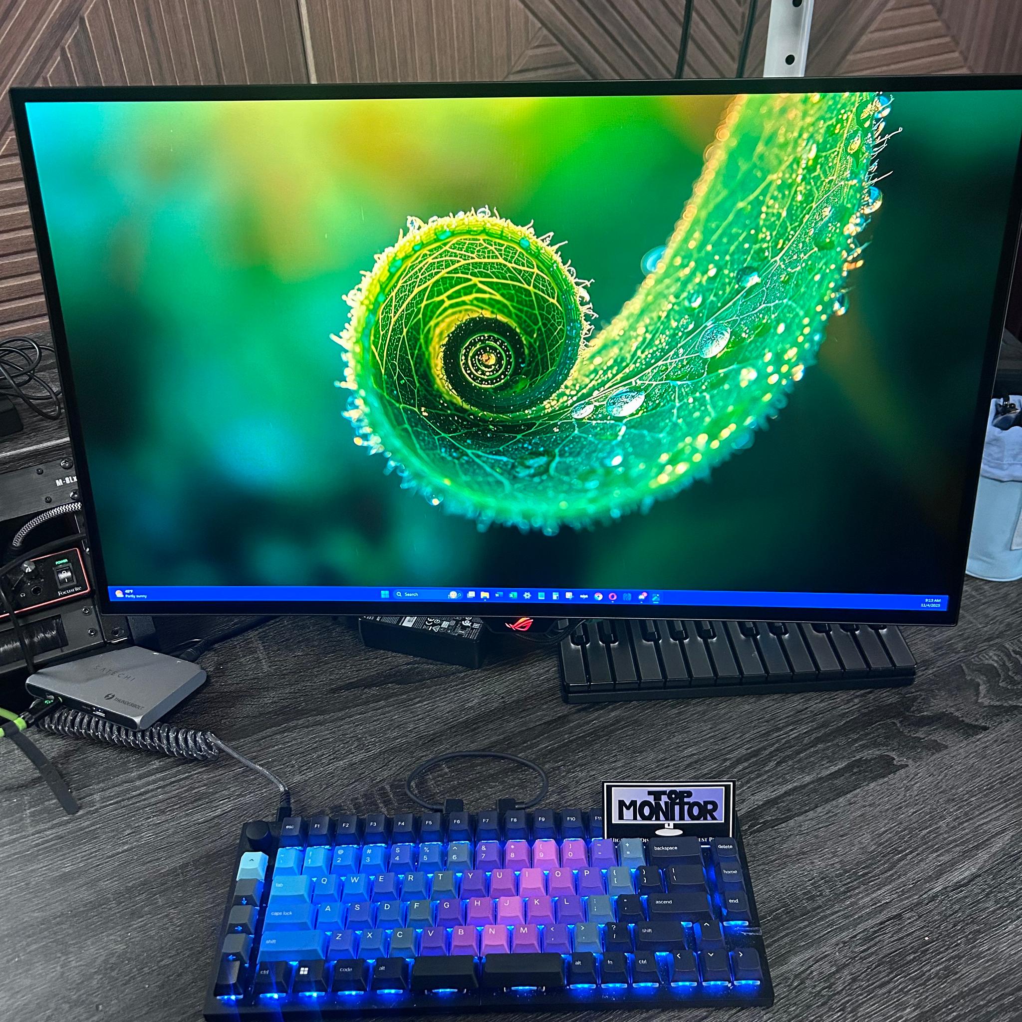 ASUS ROG (480hz Refresh Rate!!!) QD-OLED 27” 2K (2560x1440P) Gaming Monitor (0 Hours Used!!!)