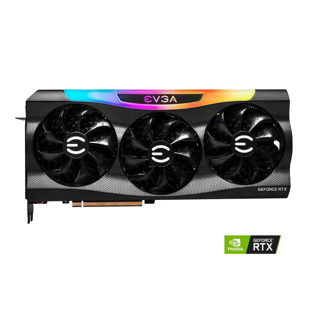 EVGA NVIDIA GeForce RTX 3090 Ti FTW3 ULTRA Triple Fan 24GB GDDR6X PCIe 4.0 Graphics Card