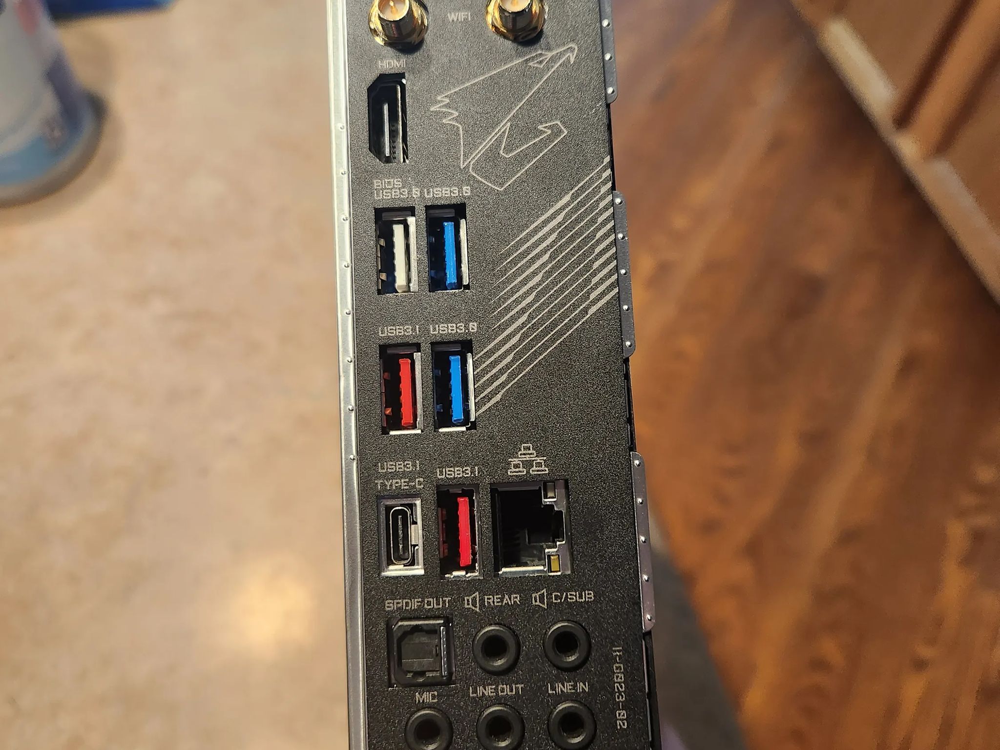Gigabyte aorus pro wifi motherboard. (DOES NOT INCLUDE CPU OR RAM)