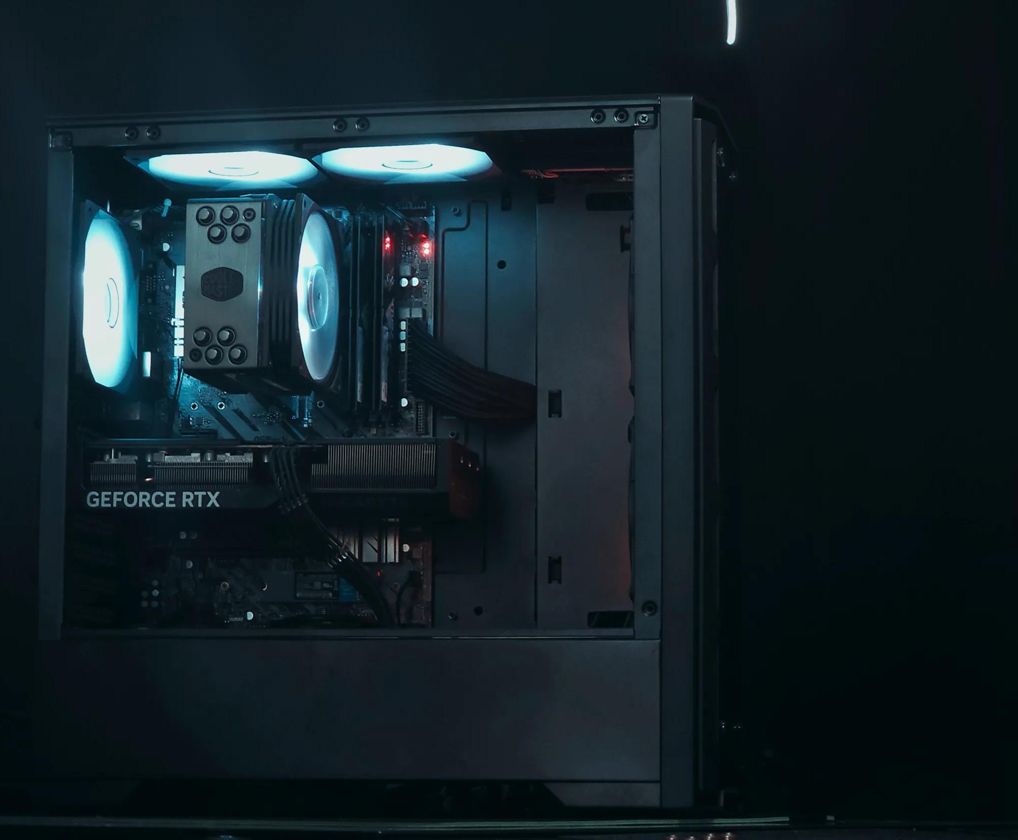 ♣️⚫️Phantom RTX 4070 / I7 10700 Gaming PC Computer