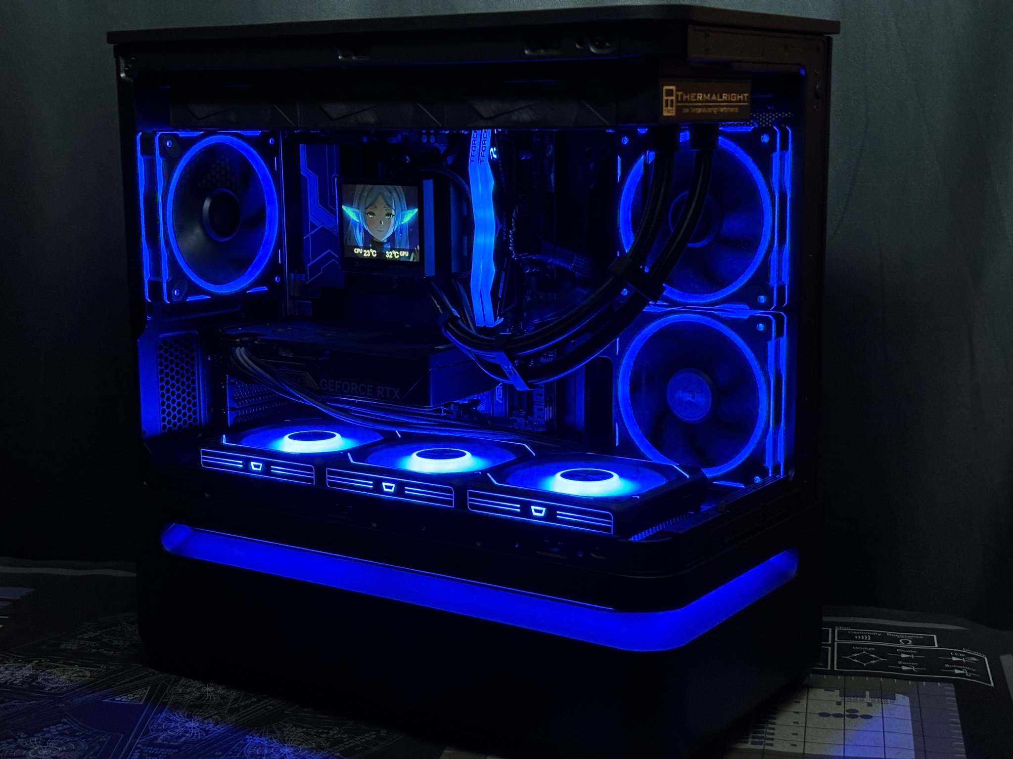 💙STUNNING PC💙 RTX 5060 | Ryzen 7600X | 16gb DDR5 | 1 TB M.2 SSD