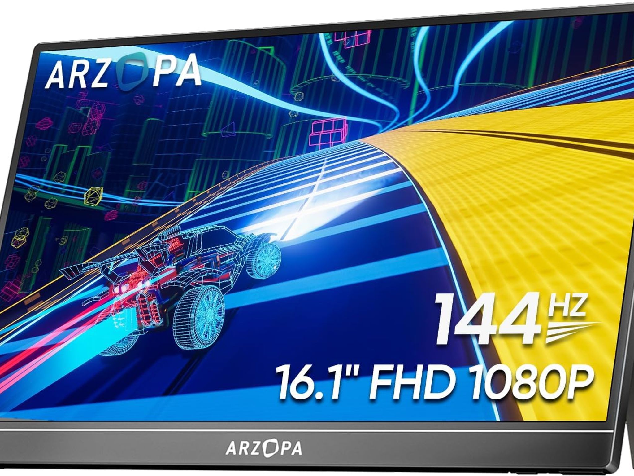 ARZOPA 16.1'' 144Hz Portable Gaming Monitor, 106% sRGB 1080P