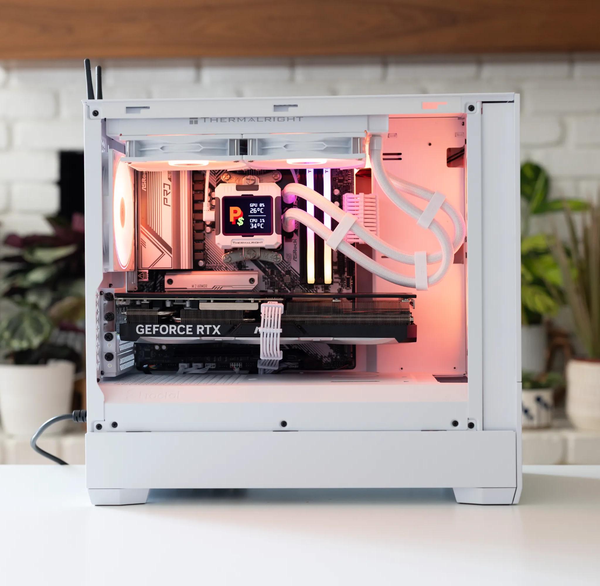 RTX 4070 Ti Super, Ryzen 7 7700, 2TB NVME, 32GB DDR5 6000, WiFi, High End Gaming PC