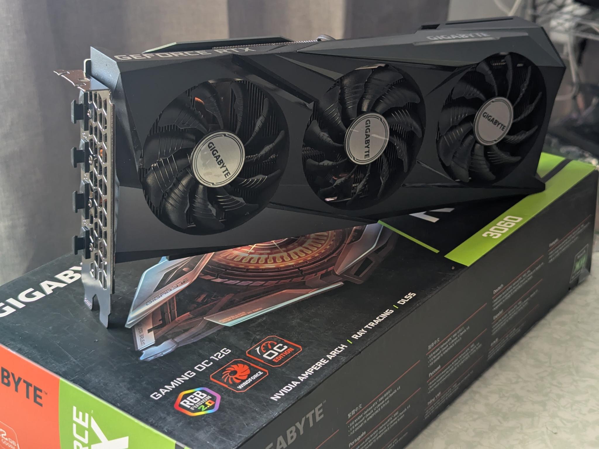 GIGABYTE GeForce RTX 3060 Gaming OC 12GB Graphics Card Open Box