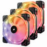 Corsair CO-9050067-WW HD Series, HD120 RGB LED, 120mm High Performance RGB LED PWM 3 fans