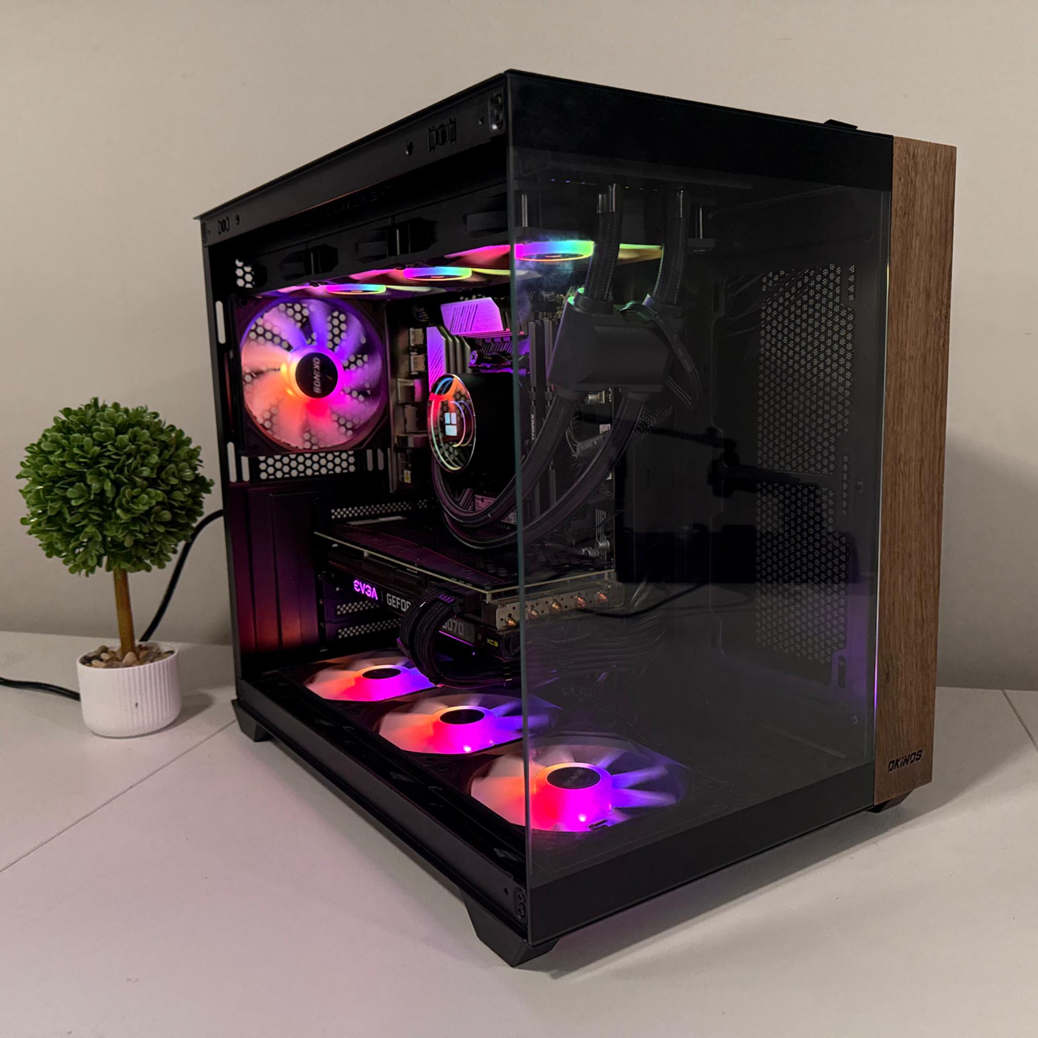 RTX 3070 | Ryzen 5700X3D | 32GB DDR4 | 1TB SSD | 800W Gold PSU | ARGB Fans | Windows 11