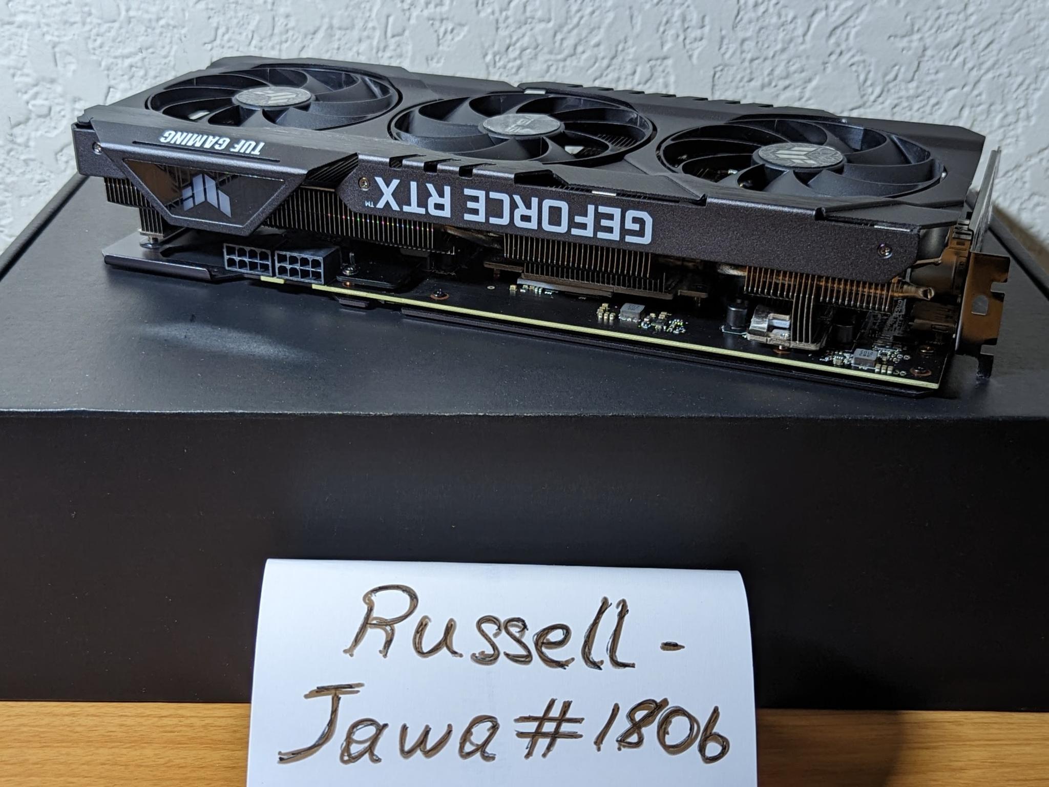 RTX 3070 ASUS TUF GAMING 8Gb in Great Condition For Sale
