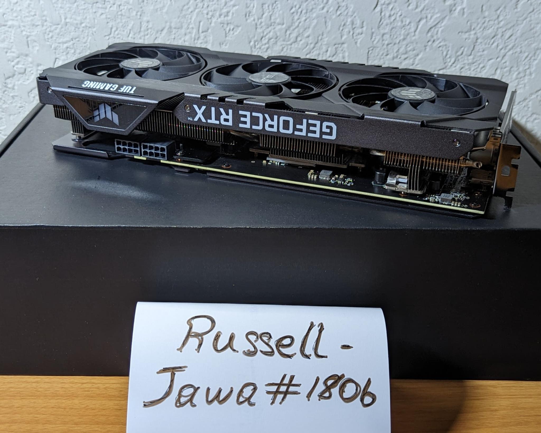 RTX 3070 ASUS TUF GAMING 8Gb in Great Condition For Sale