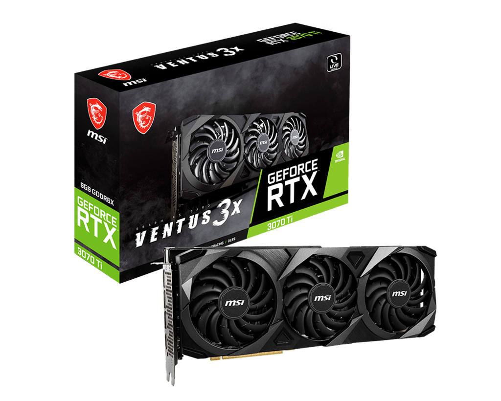 Selling | Used like New | MSI GeForce RTX 3070 Ti VENTUS 3X 8G OC Edition