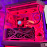 🌸Sakura‑Themed HYTE Y70 Snow White Build – RX 7800 XT, LCD AIO, 32GB DDR5🌸