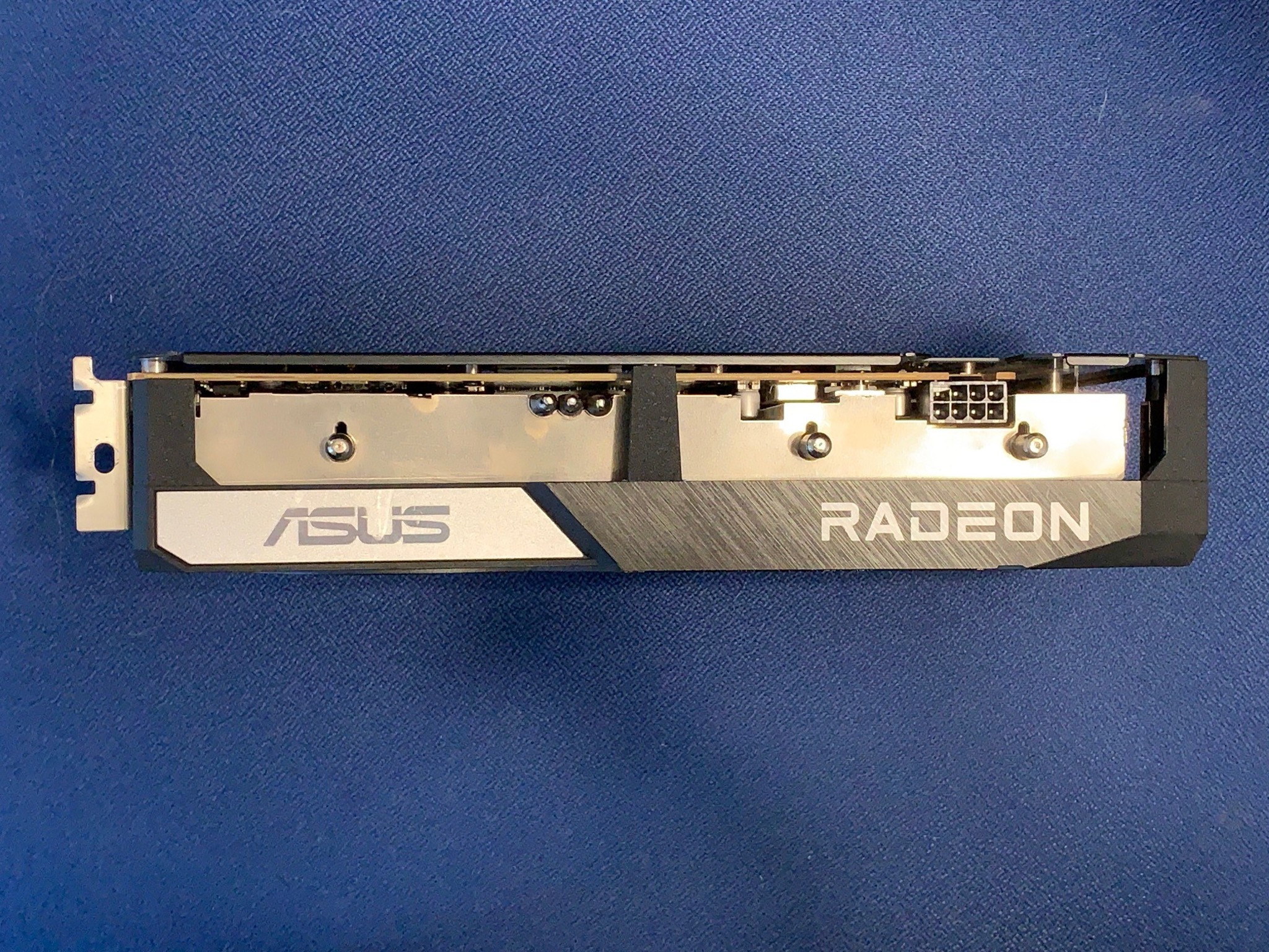 ASUS DUAL RADEON RX 6600 XT graphics card. Used. Works perfectly w/box.